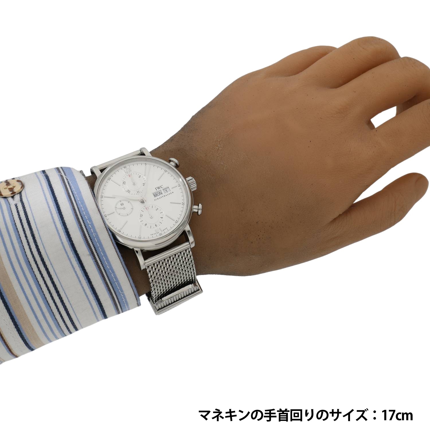 I11909 | [中古]IWC ポートフィノ クロノグラフ IW391009 シルバー
