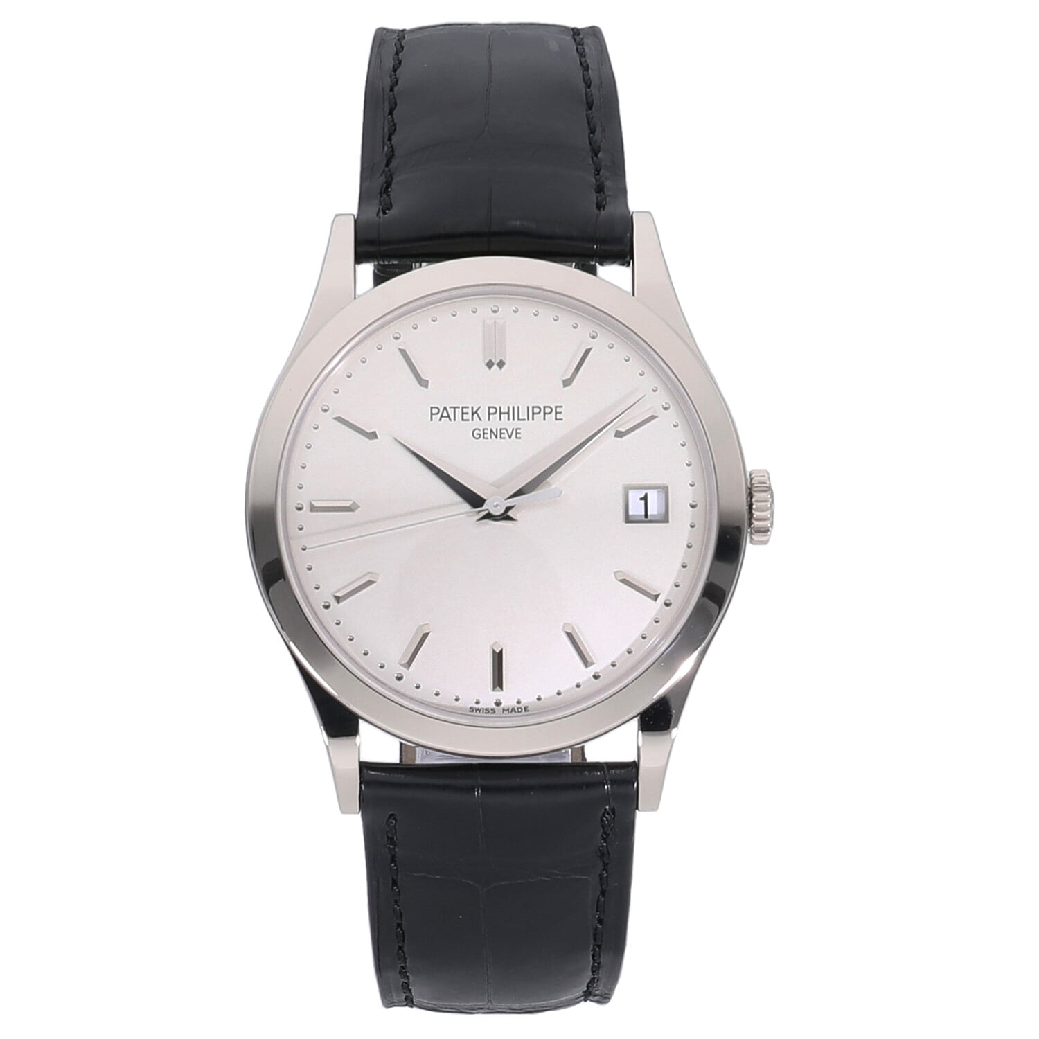 P5532 | [中古]パテックフィリップ カラトラバ シルバー 5296G-010