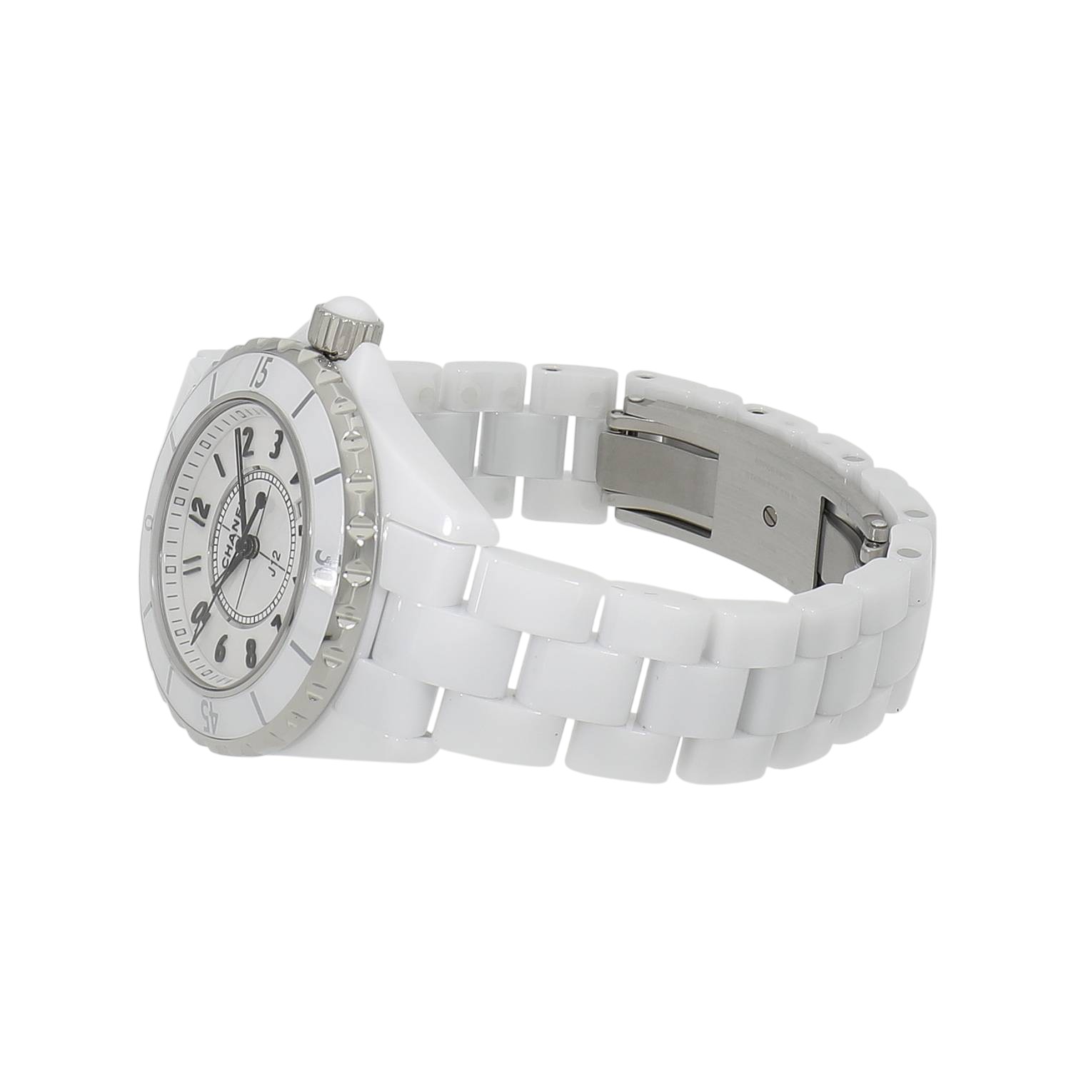 C20301 | [中古]シャネル J12 ホワイトセラミック 33MM H0968 ホワイト