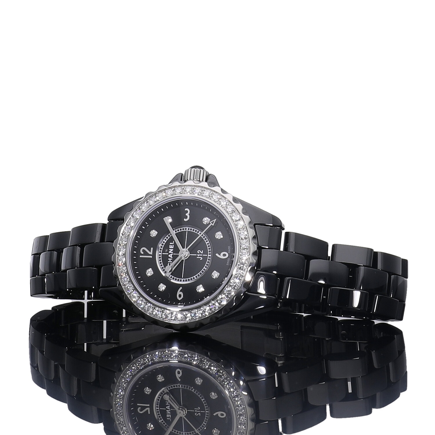 C2433 | [新品]シャネル J12 H2571 ブラック レディース | 新品/中古