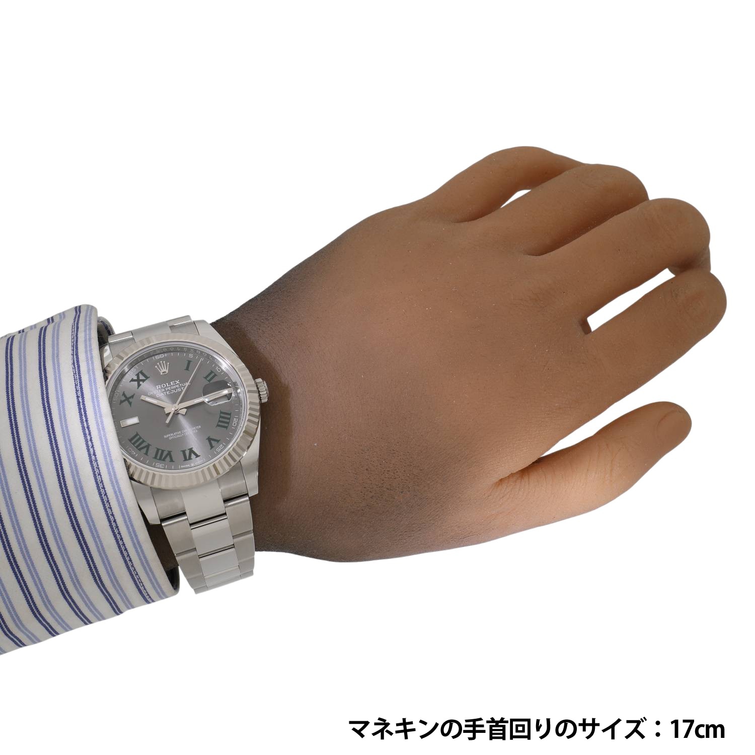 R2134 | [新品]ロレックス デイトジャスト 41 126334 スレートローマ