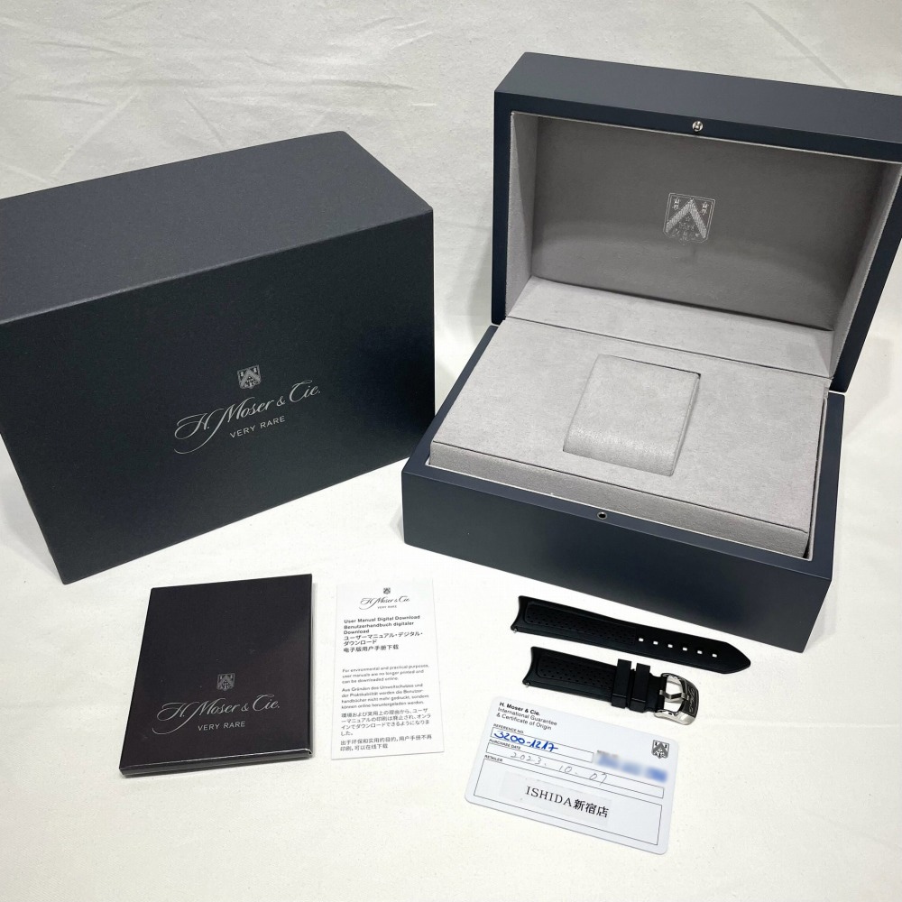 H9634 | [中古]H.モーザー パイオニア センターセコンド アーク