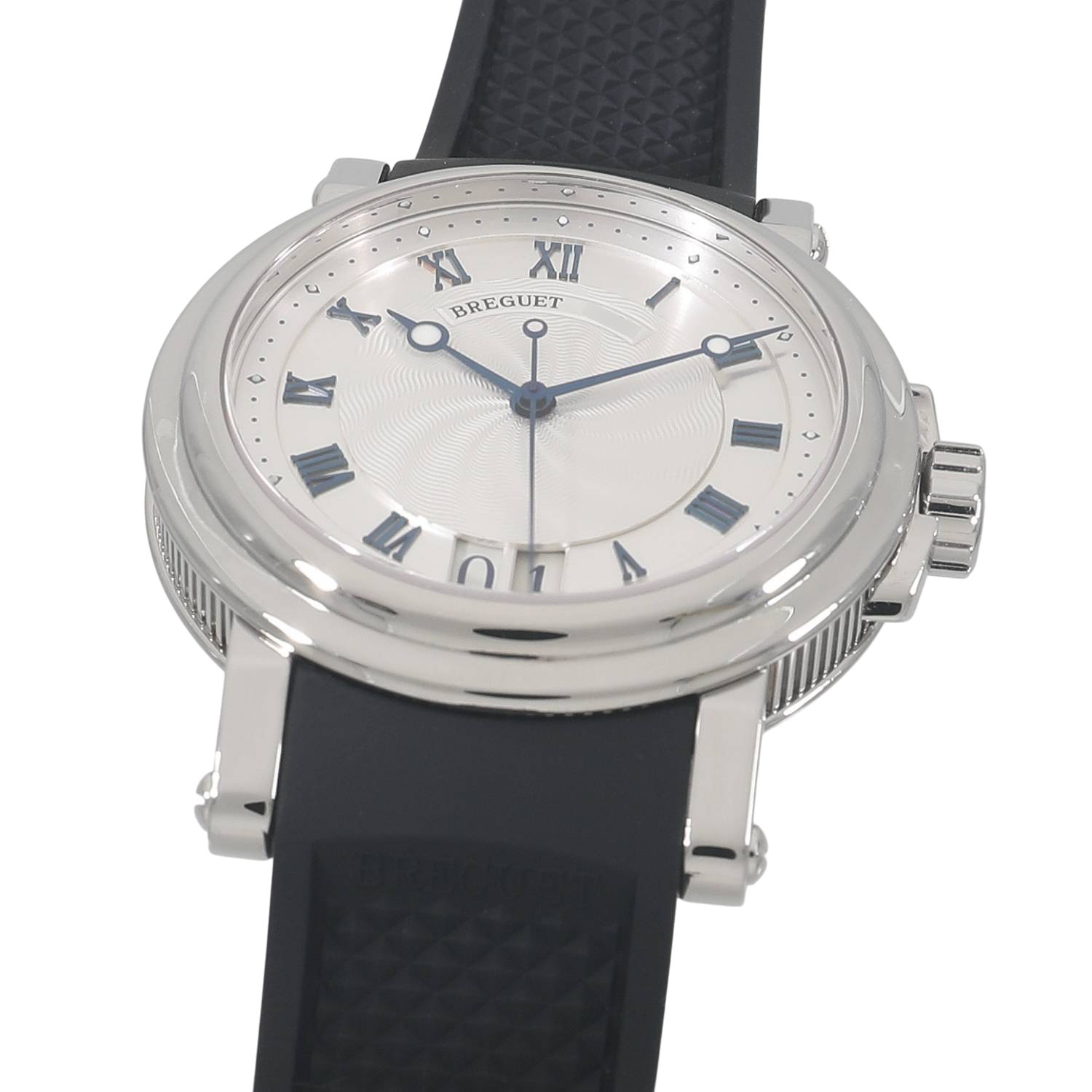 B10535 | [中古]ブレゲ マリーンII ラージデイト 5817ST/12/5V8