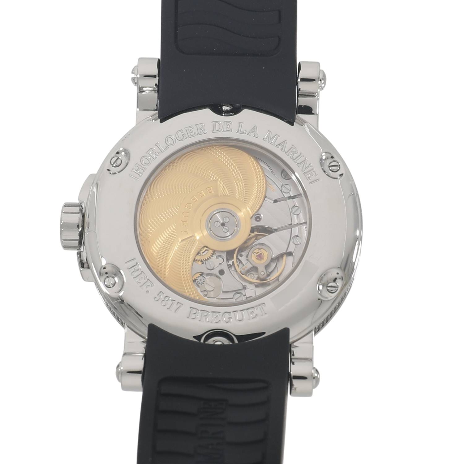 B10535 | [中古]ブレゲ マリーンII ラージデイト 5817ST/12/5V8