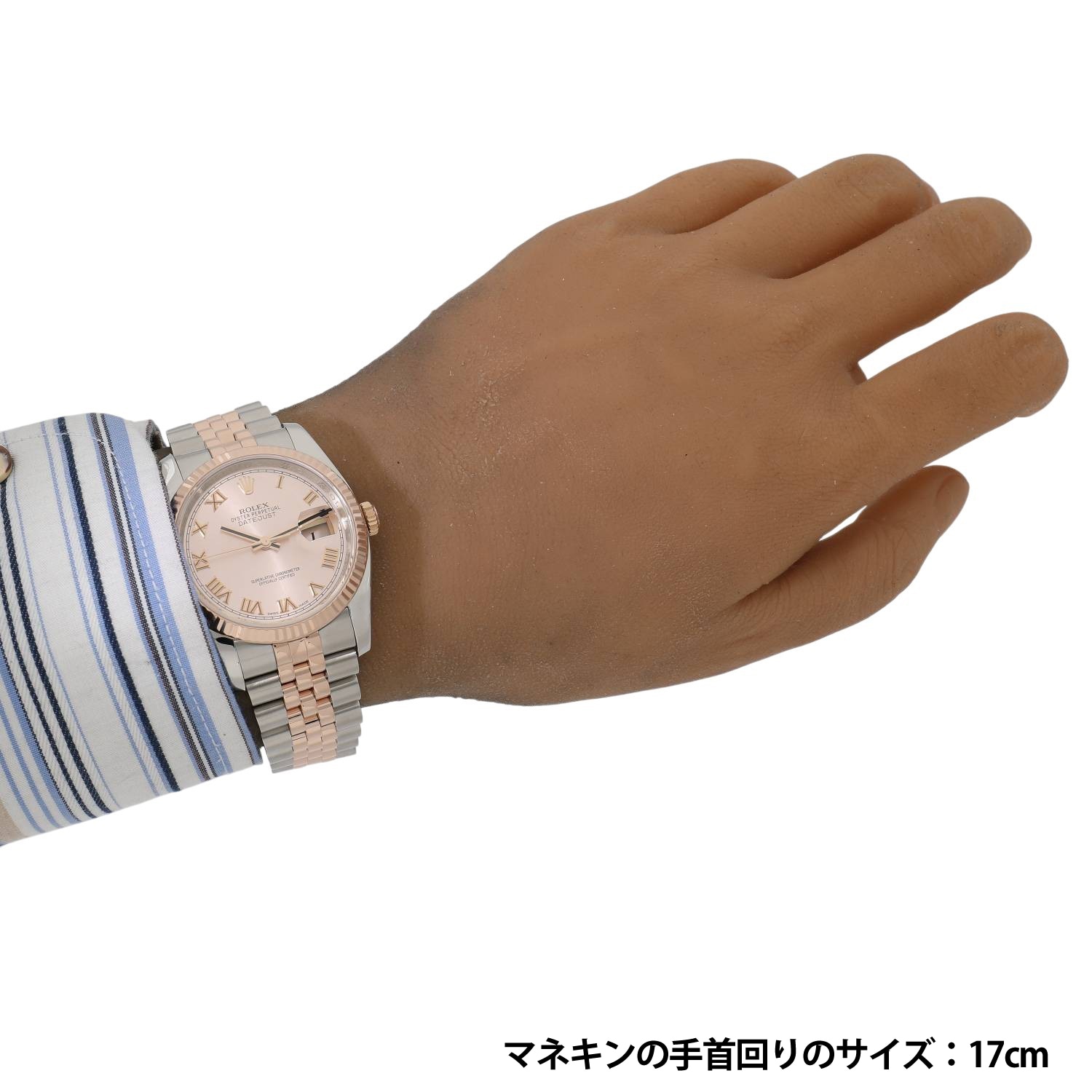 R11623 | [中古]ロレックス デイトジャスト 116231 ランダム ピンク 