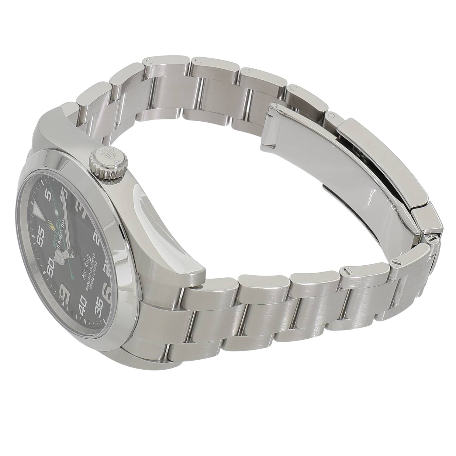 R11766 | [中古]ロレックス エアキング 116900 ランダム ブラック
