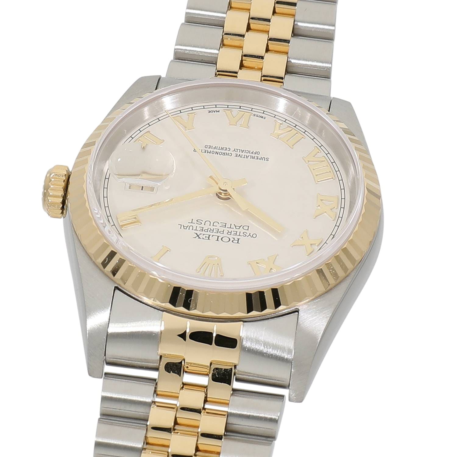 R11913 | [中古]ロレックス デイトジャスト 16233 P番 アイボリー