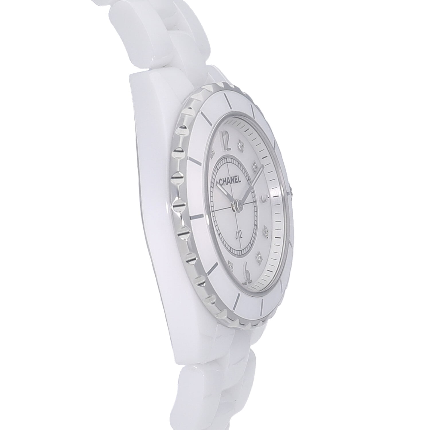 C4936 | [新品]シャネル J12 ホワイトセラミック 38MM ホワイトシェル