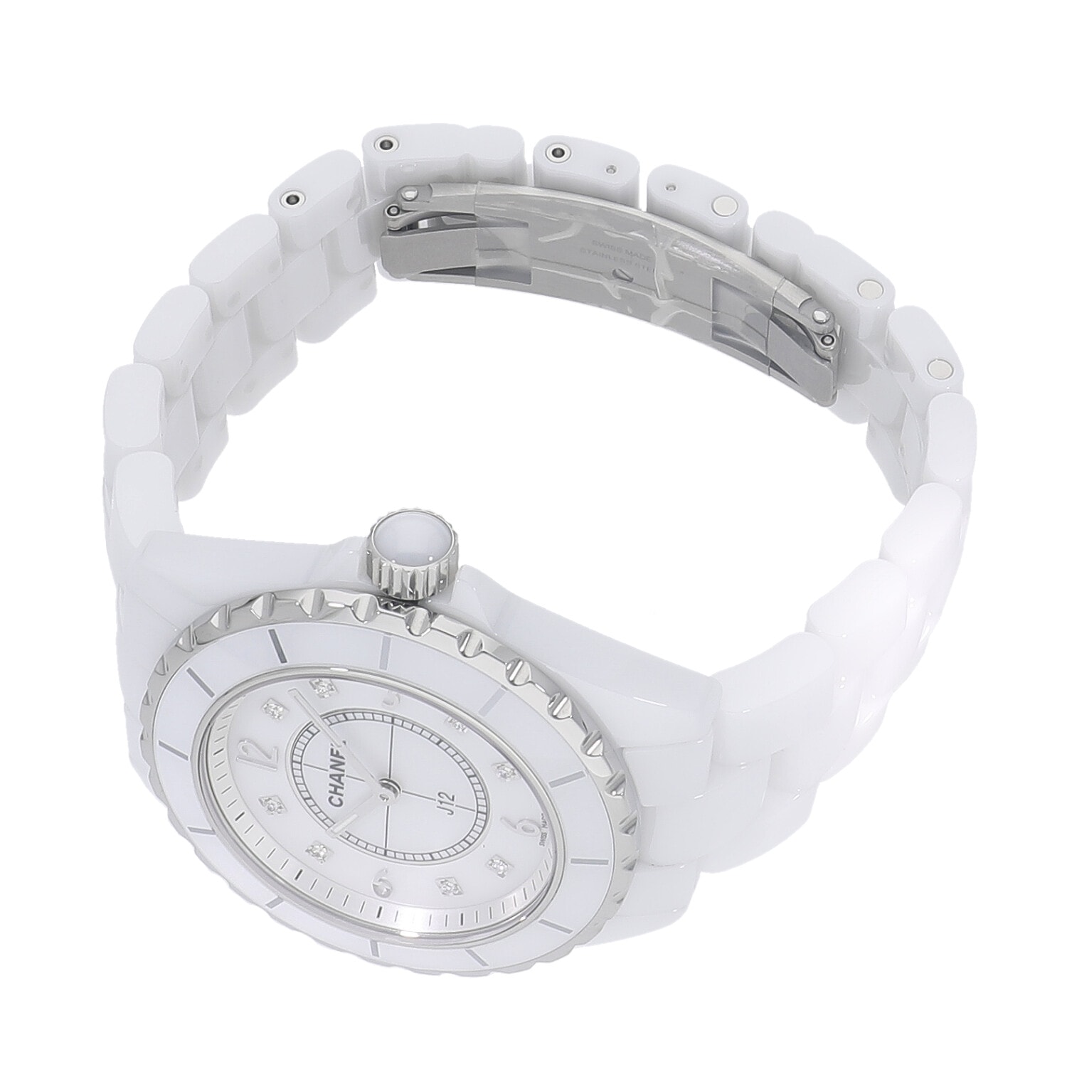 C4936 | [新品]シャネル J12 ホワイトセラミック 38MM ホワイトシェル