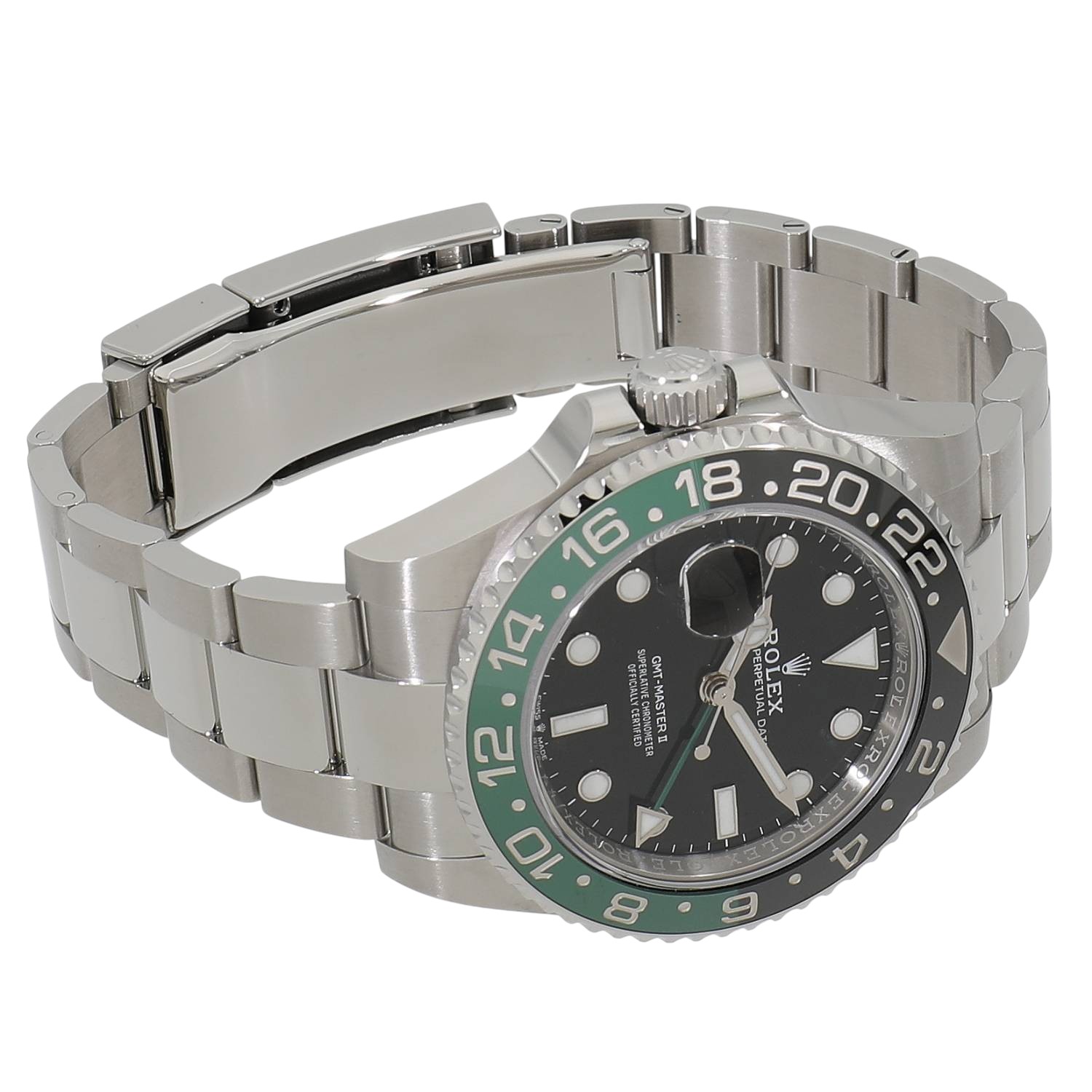 リプロダクト品　新品未使用 希少品 ROLEX gmtマスター　グリーンブラック 中古)ROLEX ロレックス GMTマスター II 126720VTNR（商品ID