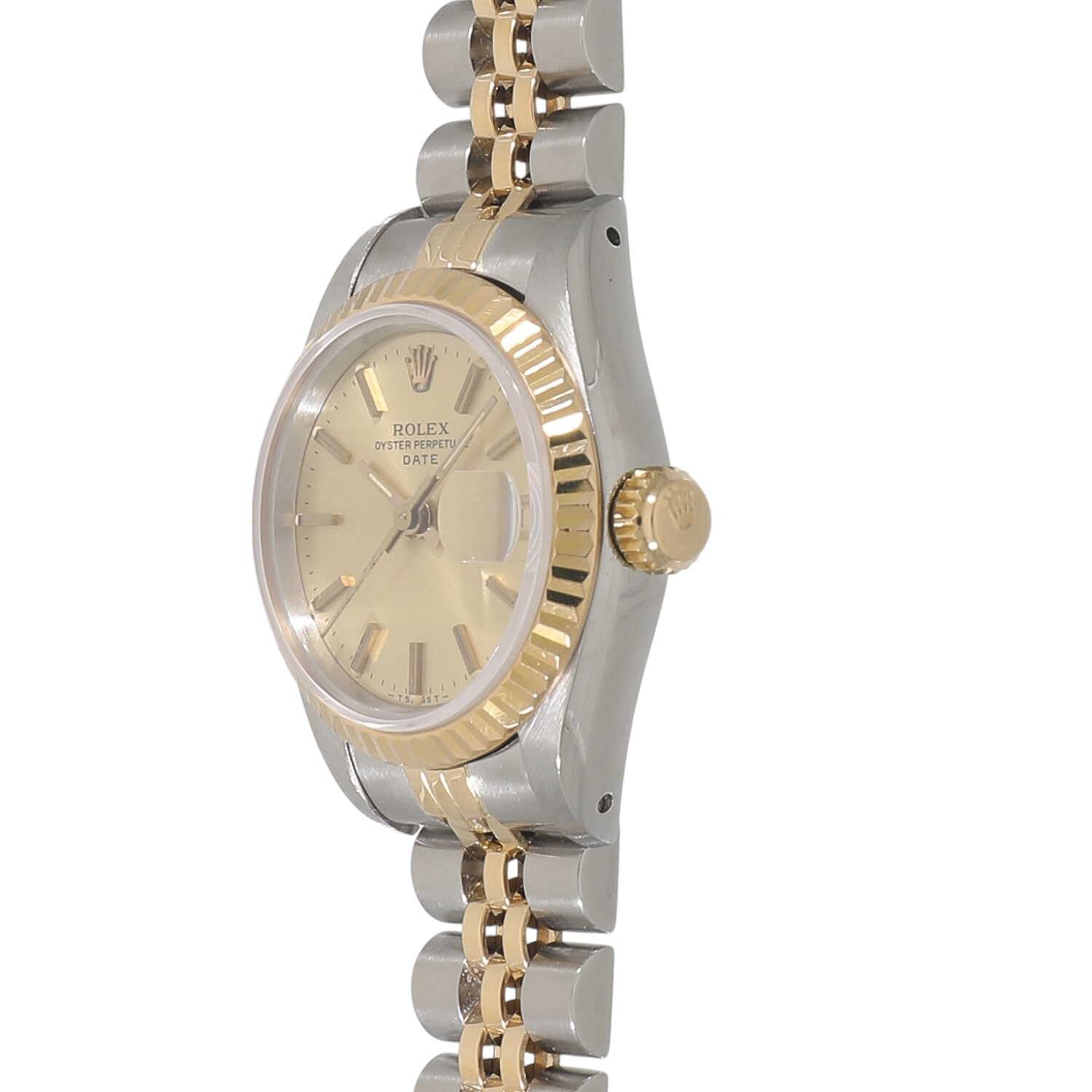 R10037 | [中古]ロレックス デイトジャスト 69173 83番 シャンパン