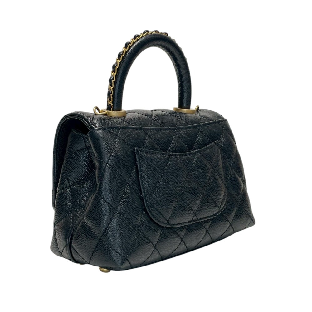 C10137 | [中古]シャネル マトラッセ ココハンドル 2WAYバッグ