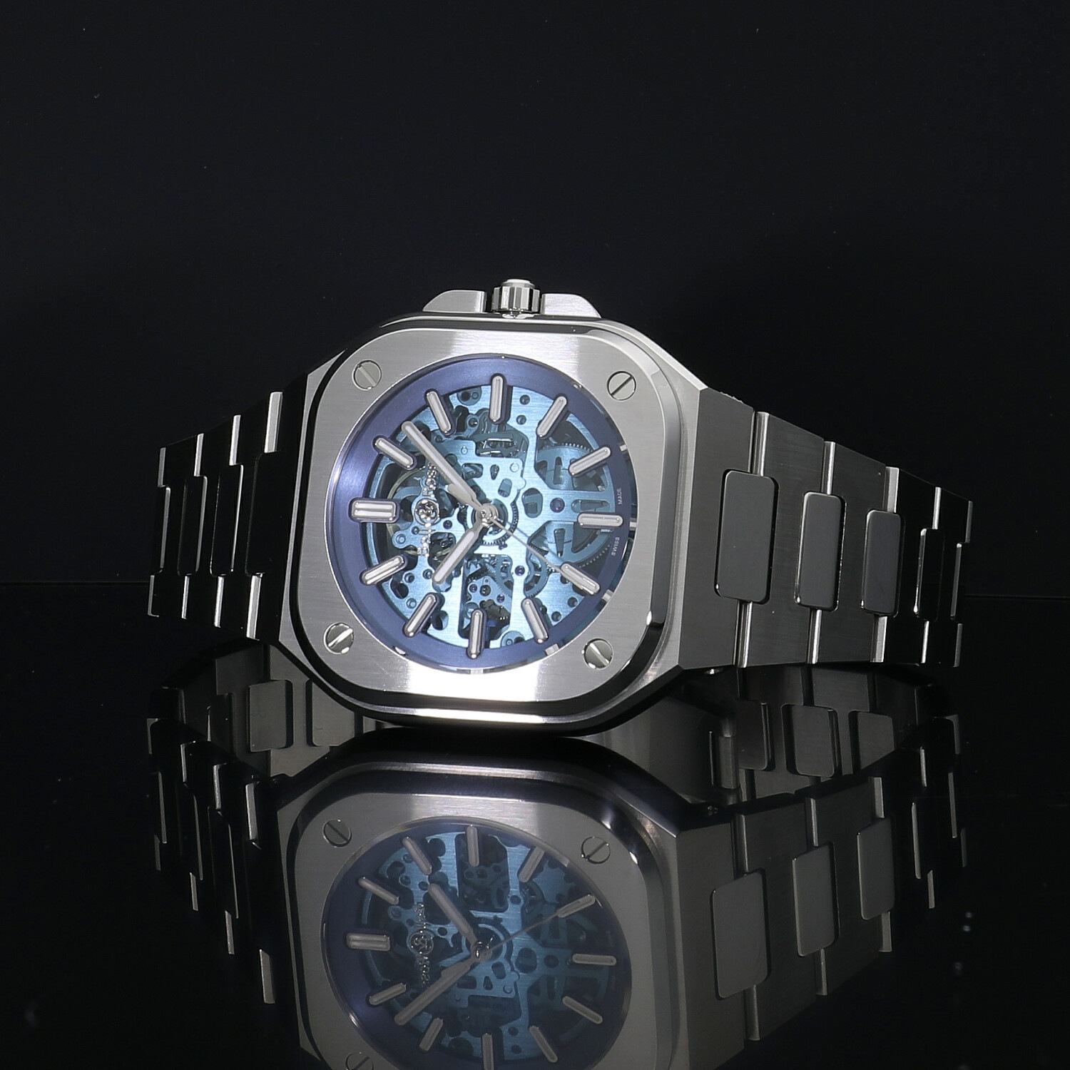 B2337 | [新品]ベル&ロス BR05 スケルトンブルー 世界限定500本 BR05A