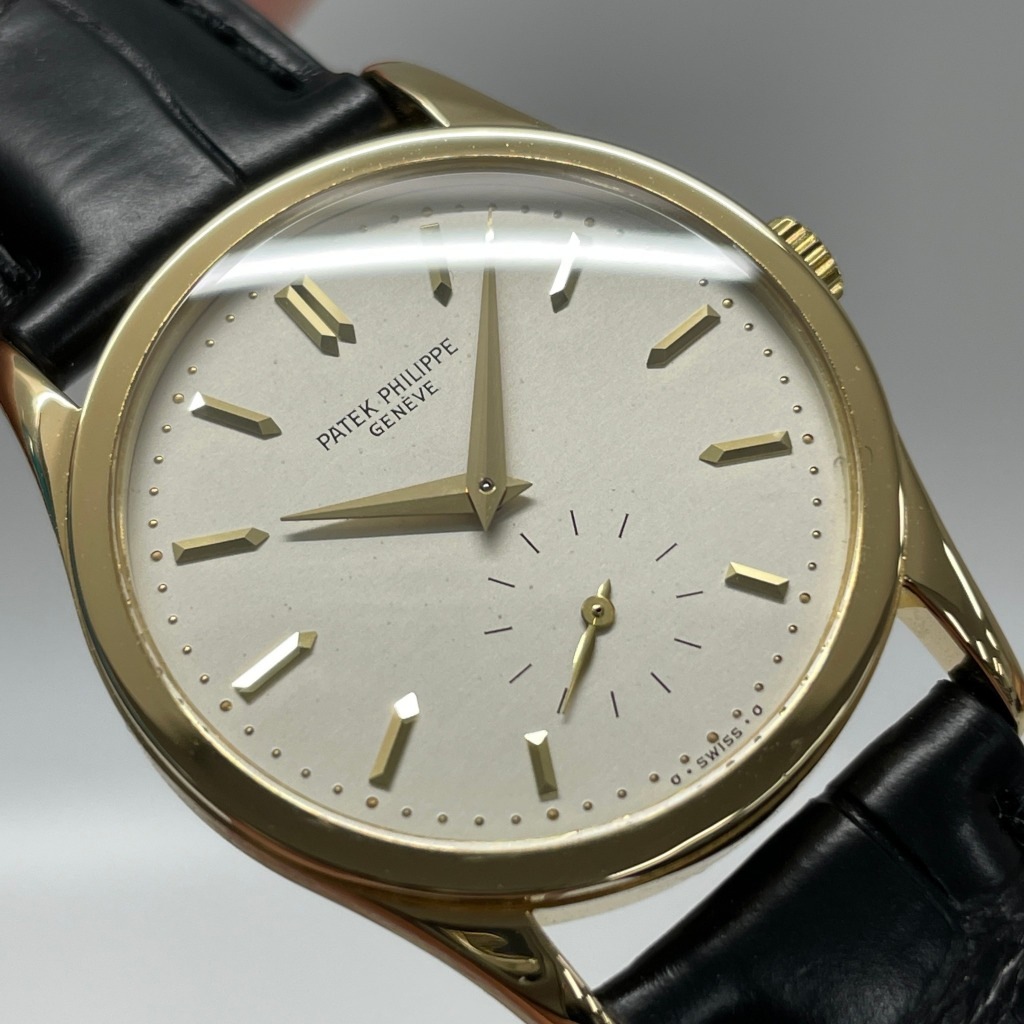 P5937 | [中古]パテックフィリップ カラトラバ シルバー 3796J メンズ