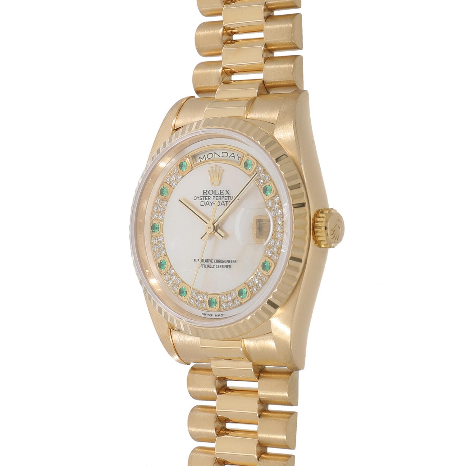 R8037 | [中古]ロレックス デイデイト 18238NME S番 ホワイト