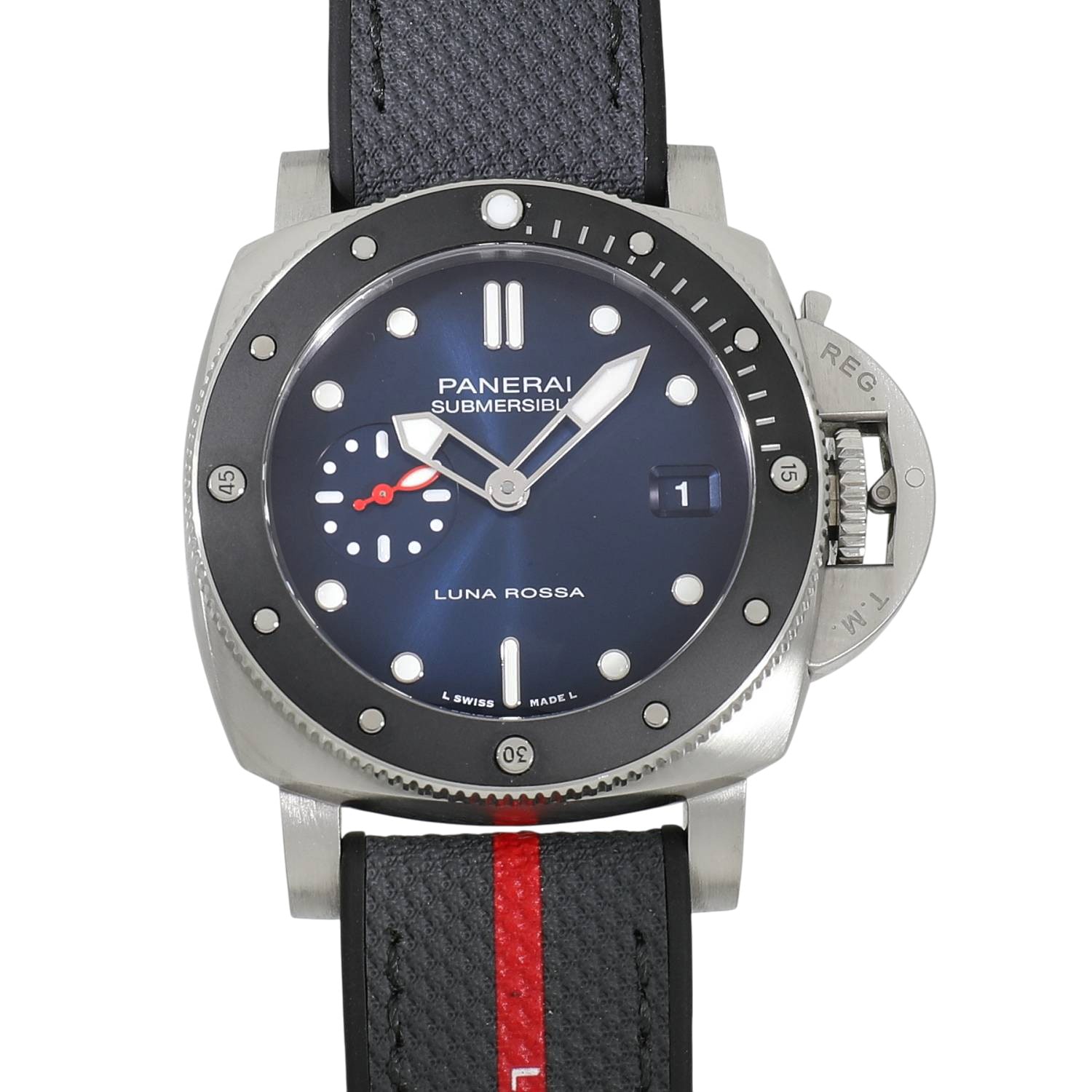 [����]�p�l���C �T�u�}�[�V�u�� 42mm ���i���b�T �I�����C���u�e�B�b�N����300�{ PAM01565 AA�� �u���[ ��