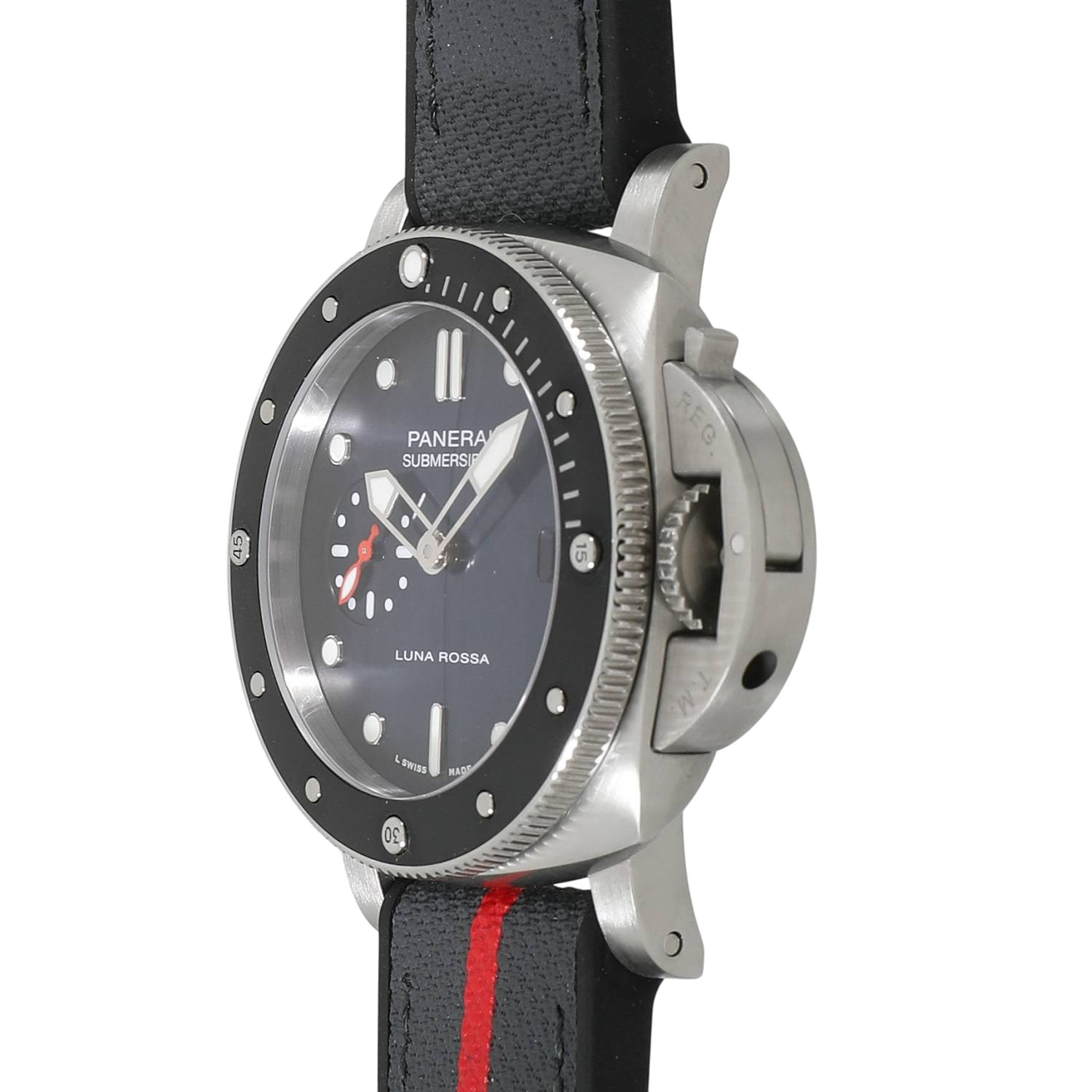 P10638 | [中古]パネライ サブマーシブル 42mm ルナロッサ オンライン