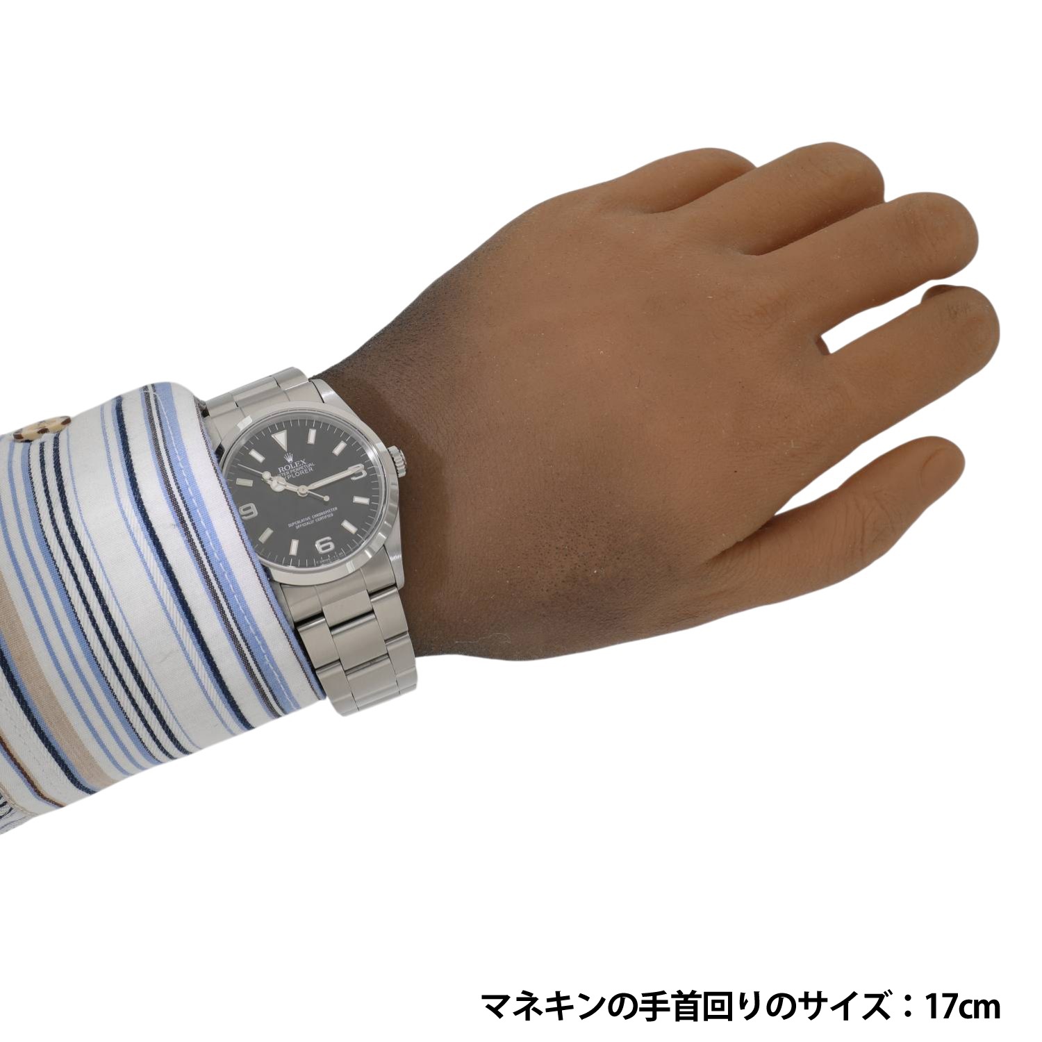 R20154 | [中古]ロレックス エクスプローラー I 14270 U番 ブラック