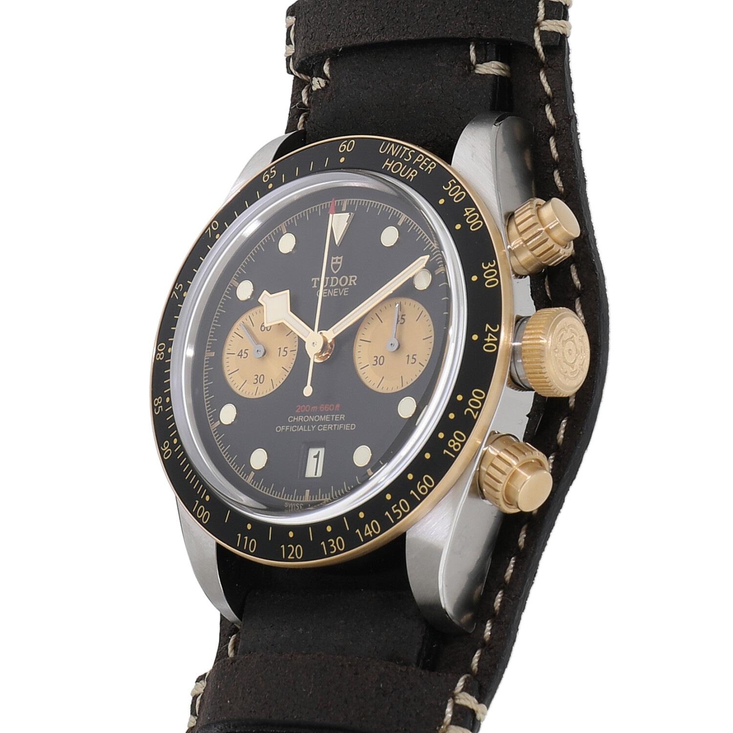 T1738 | [新品]チューダー ブラックベイ クロノグラフ S&G M79363N  