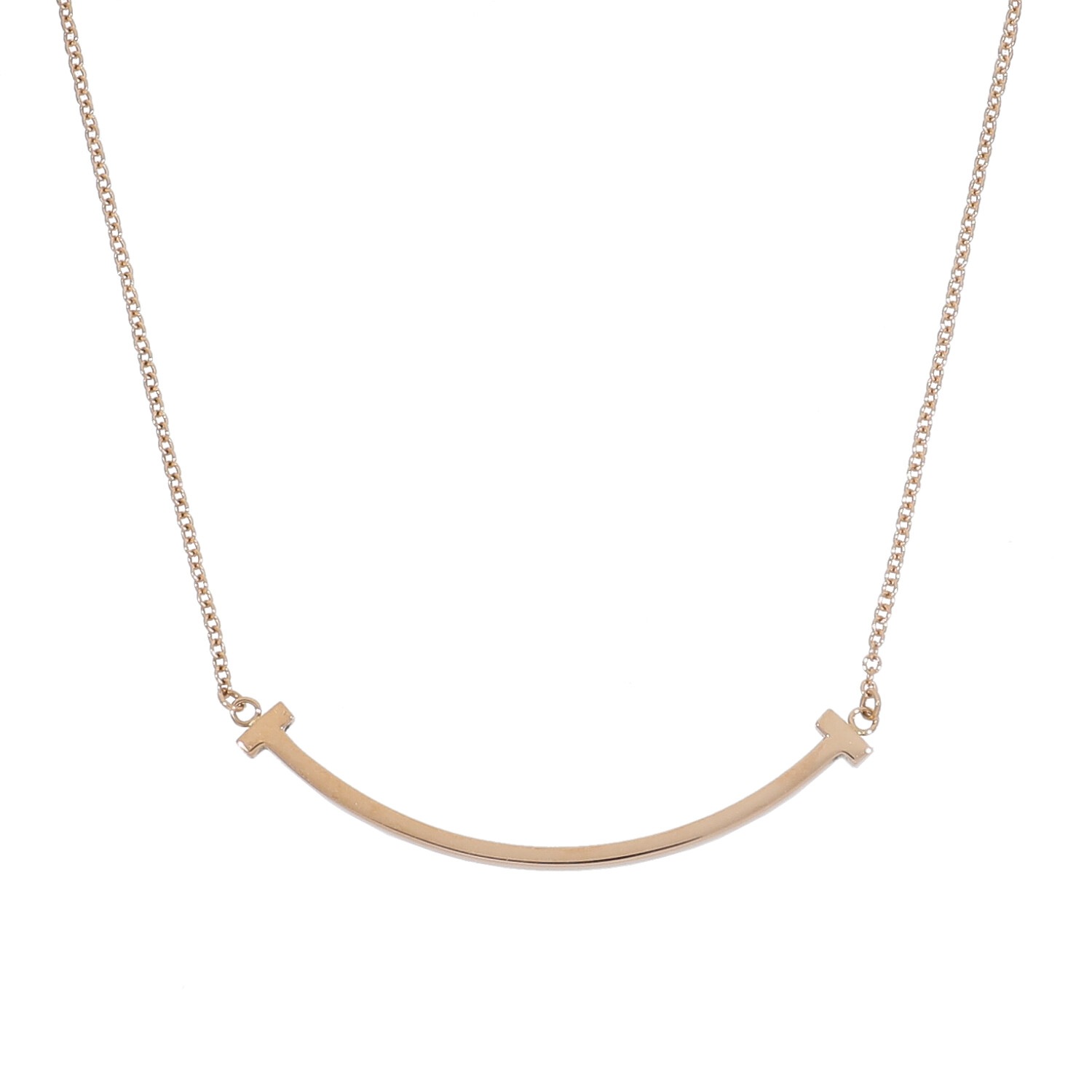 相*棒様 Tiffany & Co. スマイルネックレス T8438 | [中古]ティファニー Tスマイル ペンダント スモール