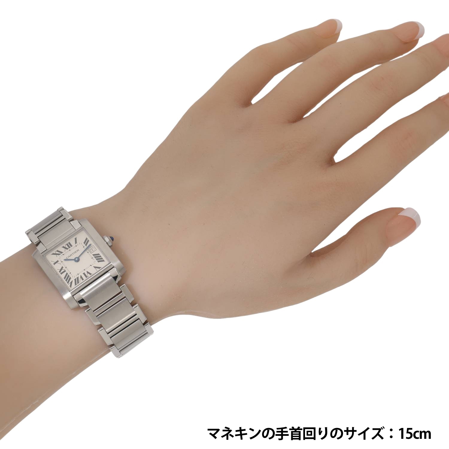 C10539 | [中古]カルティエ タンク フランセーズ MM W51011Q3