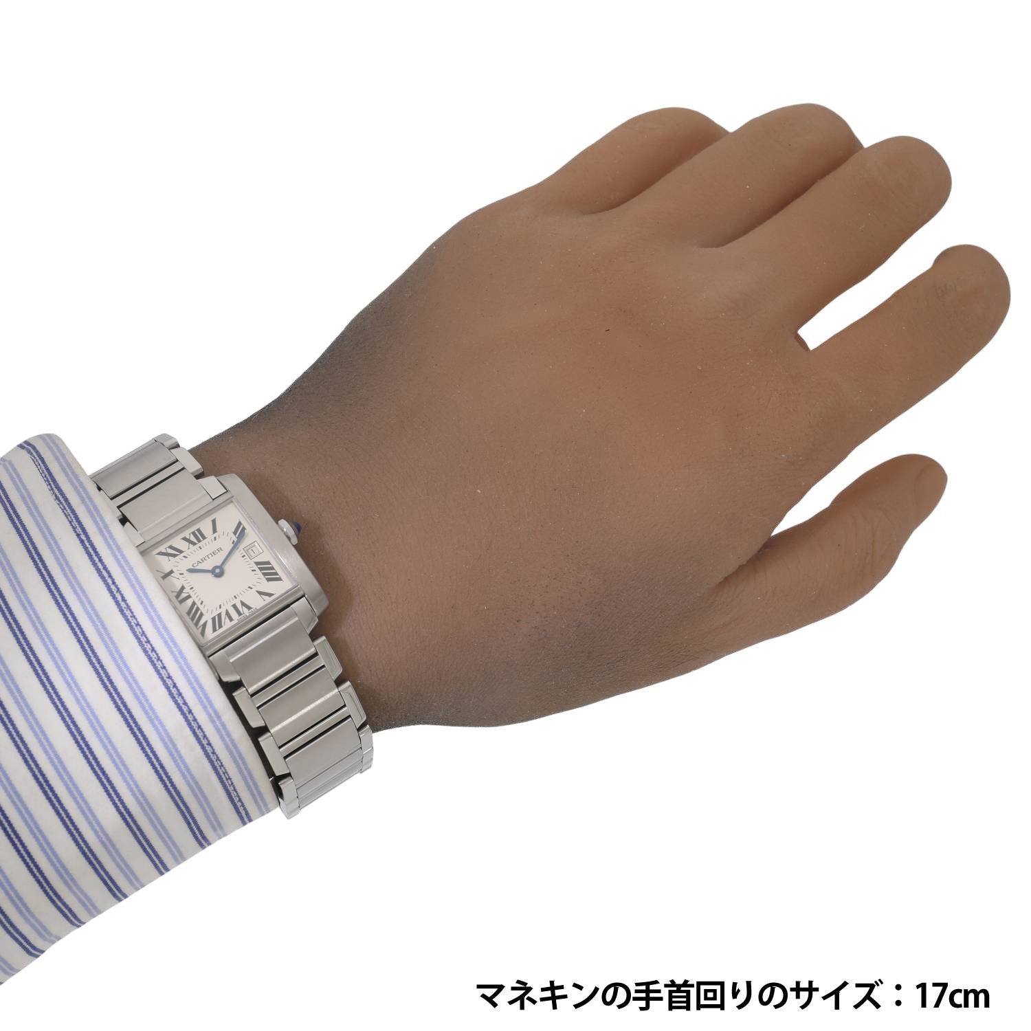 C10539 | [中古]カルティエ タンク フランセーズ MM W51011Q3
