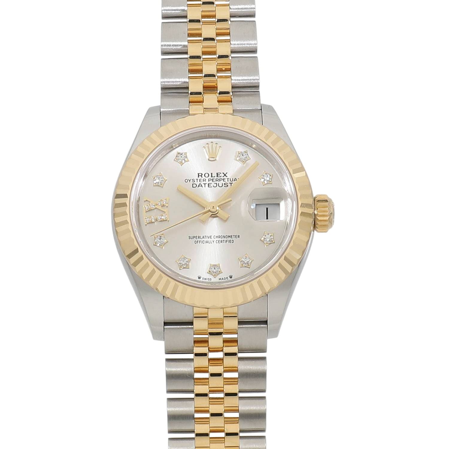 R3639 | [新品]ロレックス レディ デイトジャスト 28 279173G シルバー