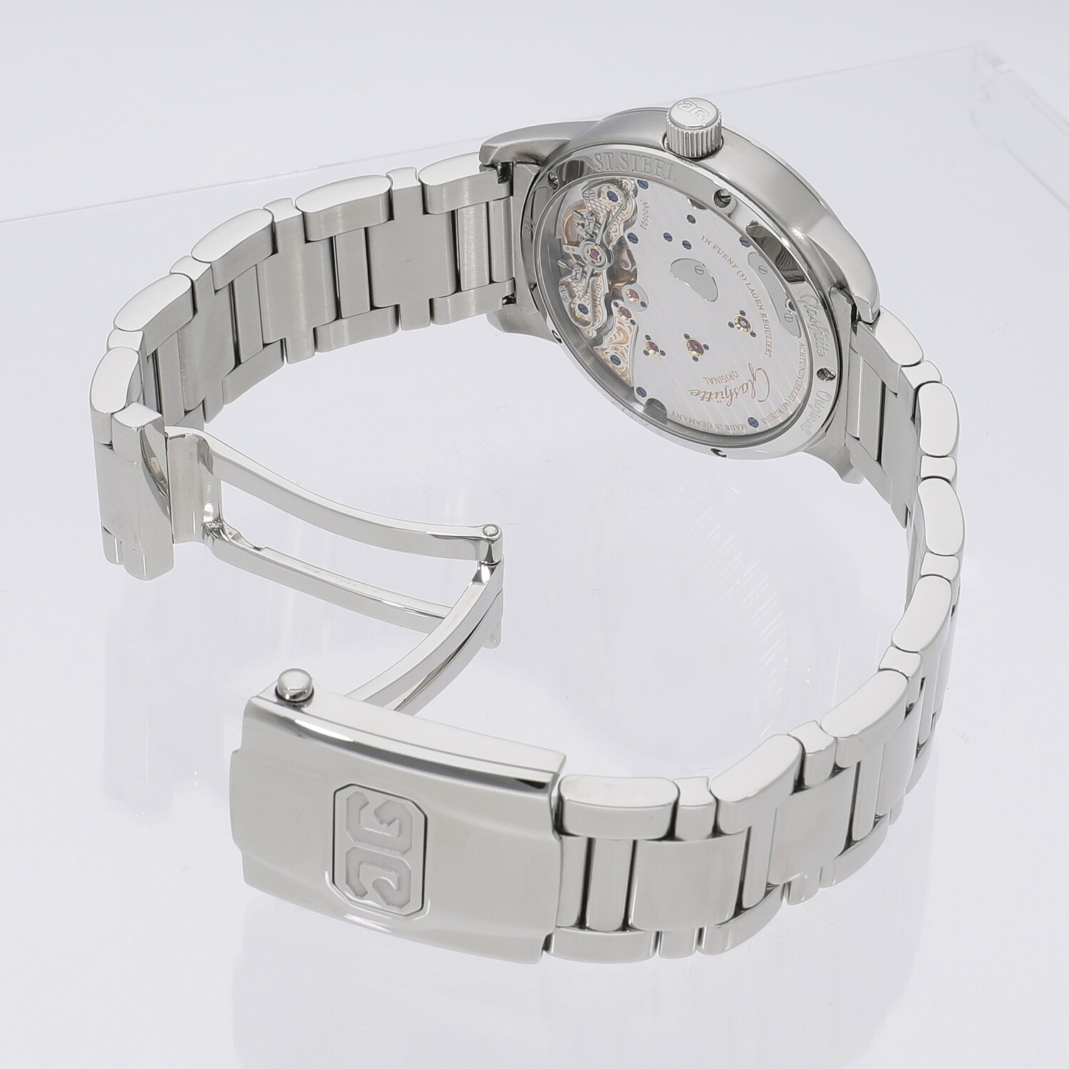 国内正規/美品】グラスヒュッテオリジナル パノリザーブ 純正ブレス 手