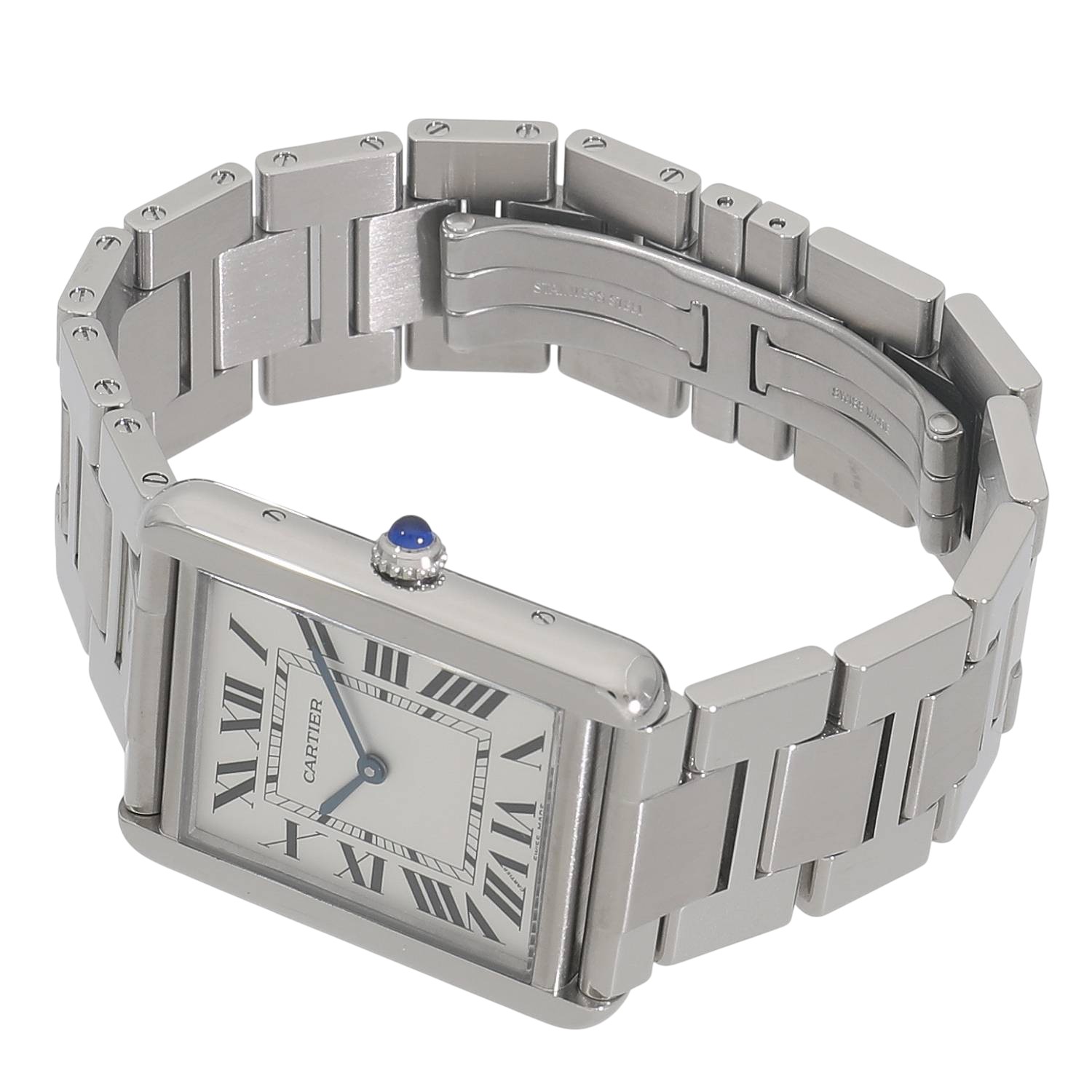 C10540 | [中古]カルティエ タンク ソロ LM W5200014 シルバー