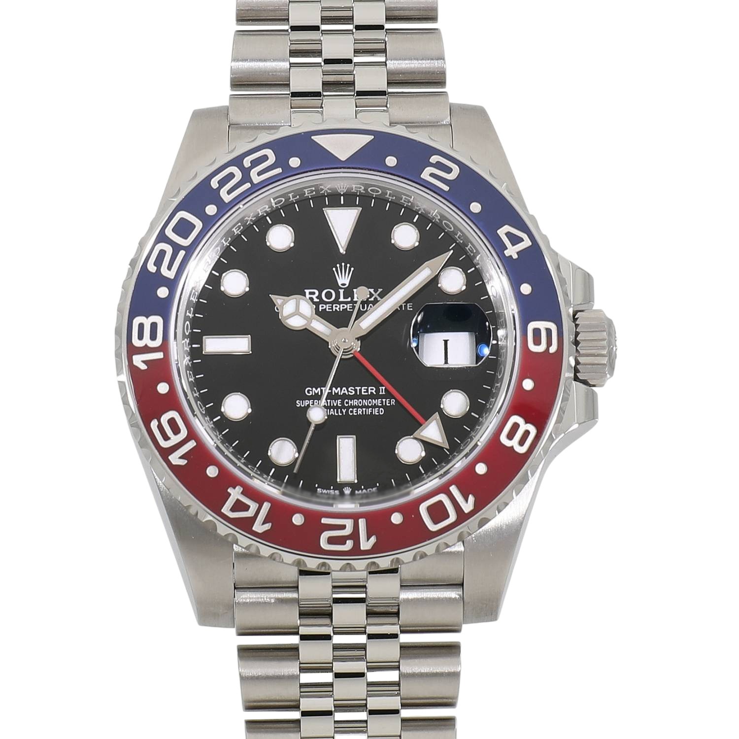 ロレックス GMTマスターII ブラック 126710BLRO