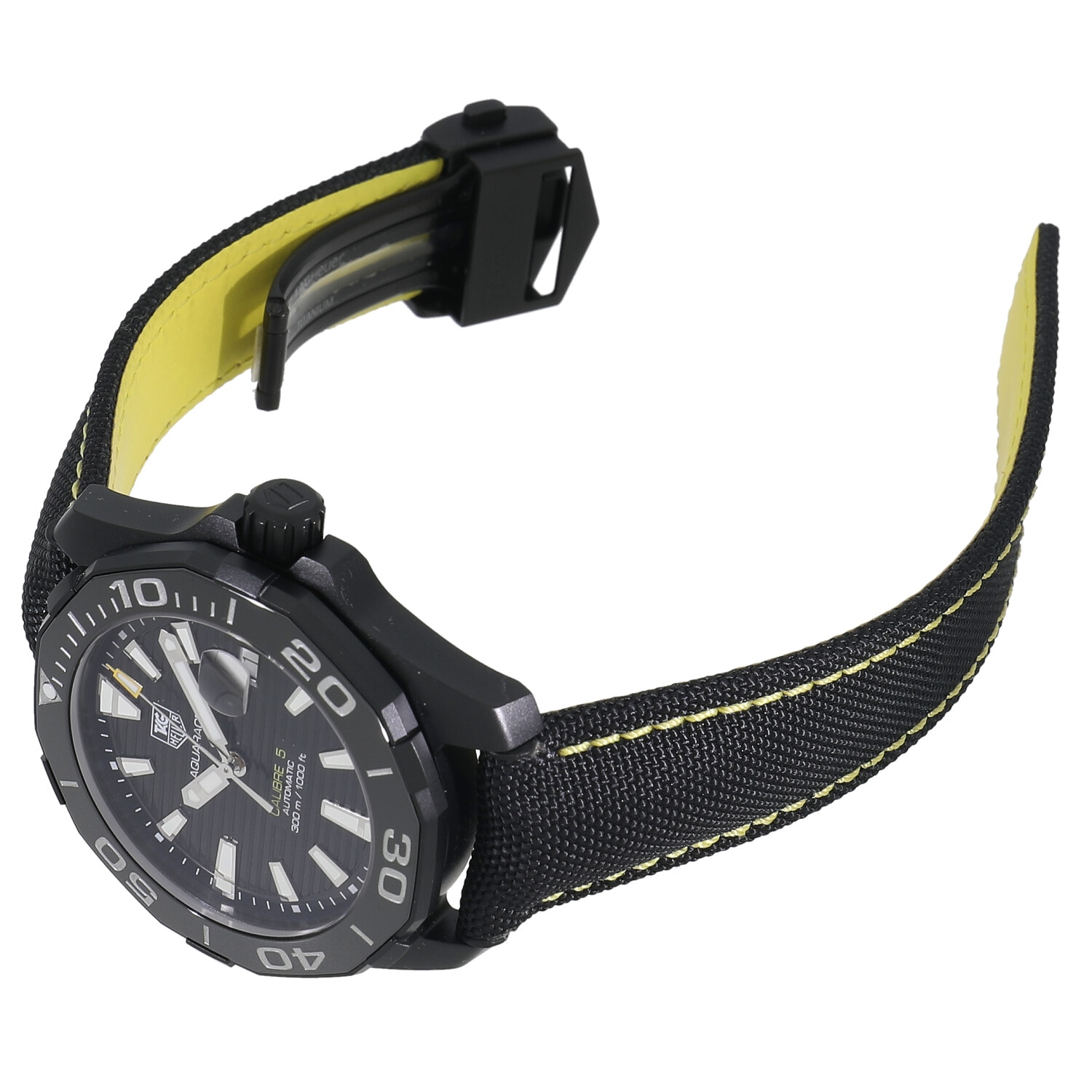 アクアレーサー キャリバー5 WAY218Aタグホイヤー TAG HEUER TAG Heuer Aquaracer - Titanium PVD - 41 mm | TAG Heuer US