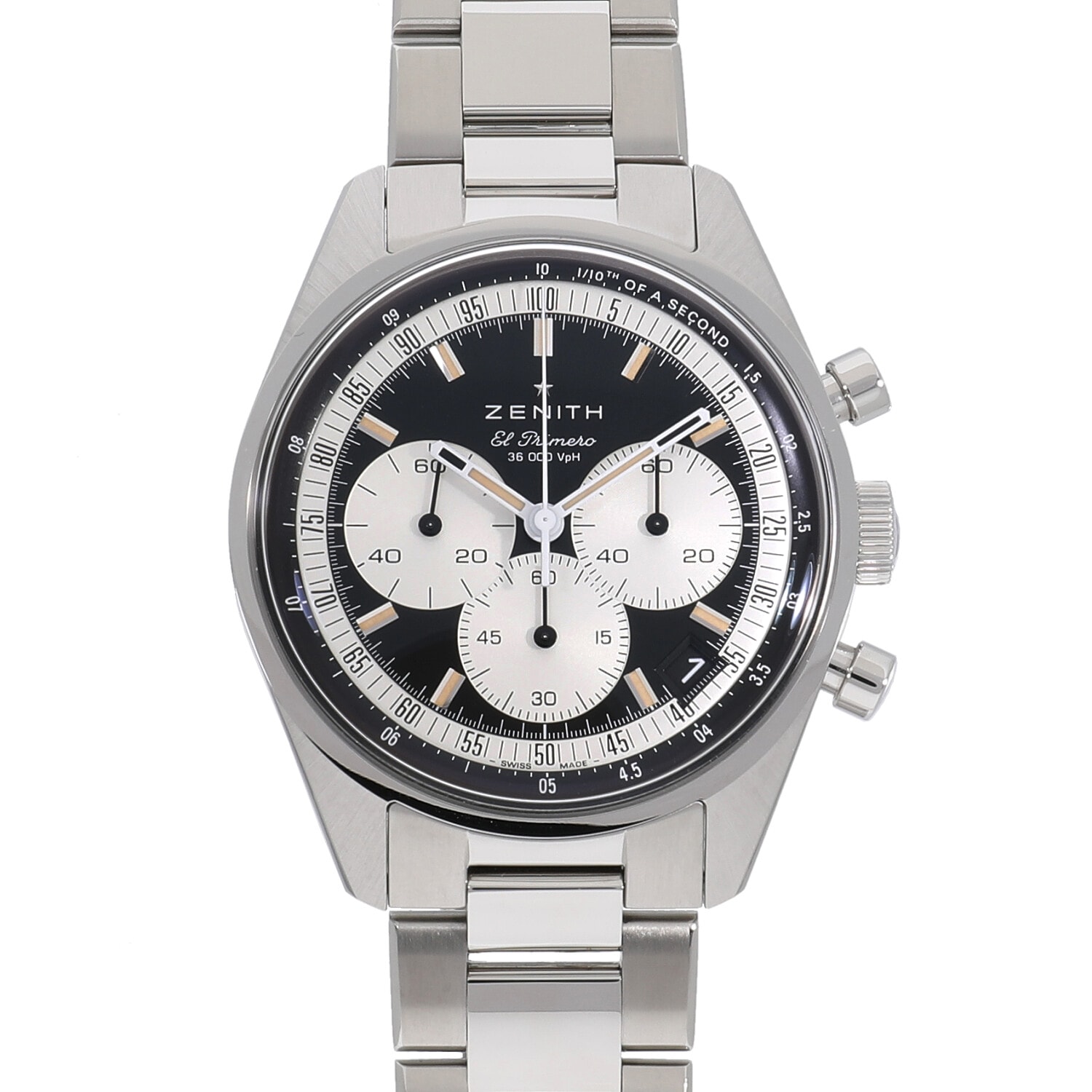 Z6341 | [新品]ゼニス クロノマスター オリジナル 1969 ブラック