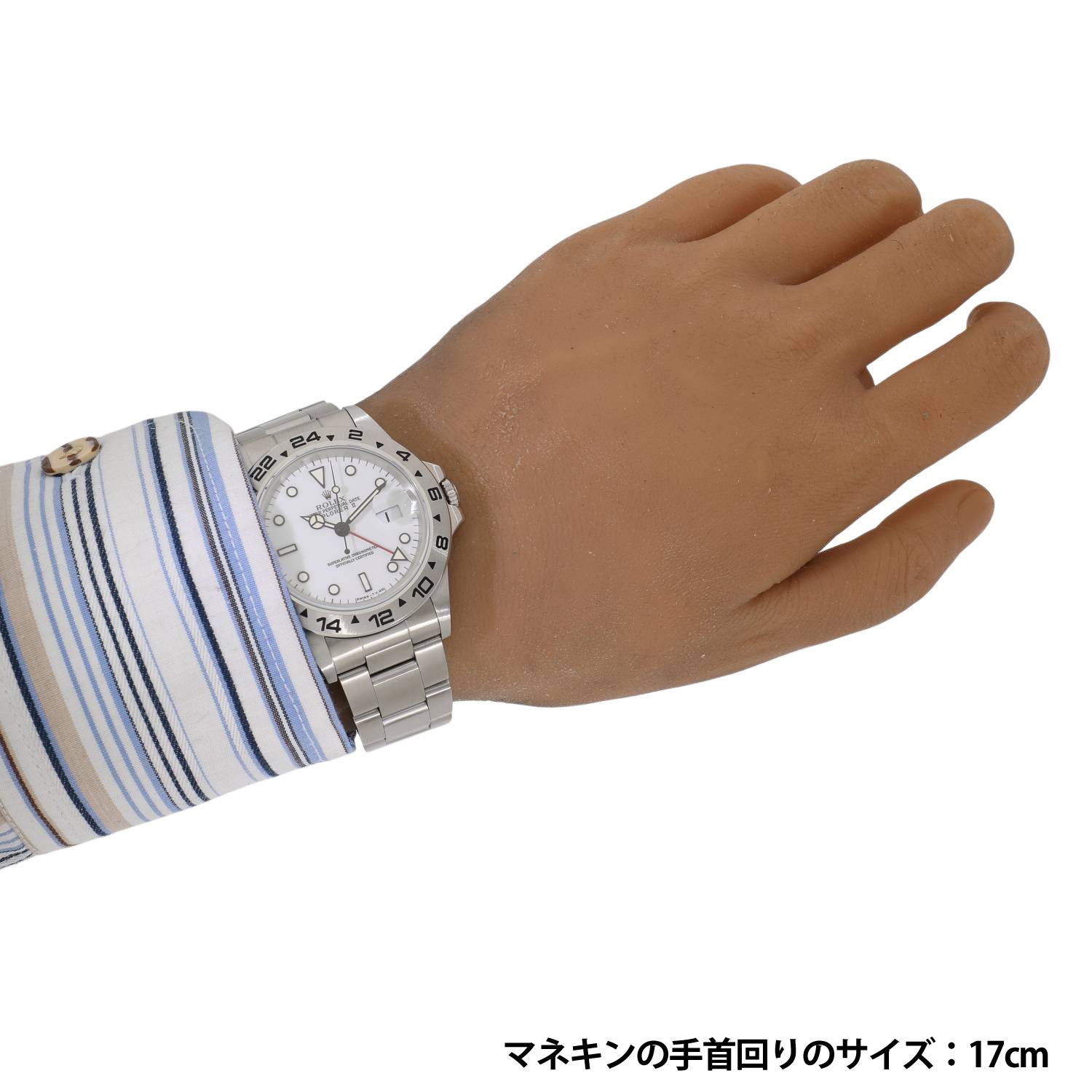 R11532 | [中古]ロレックス エクスプローラー II 16550 R番 ホワイト