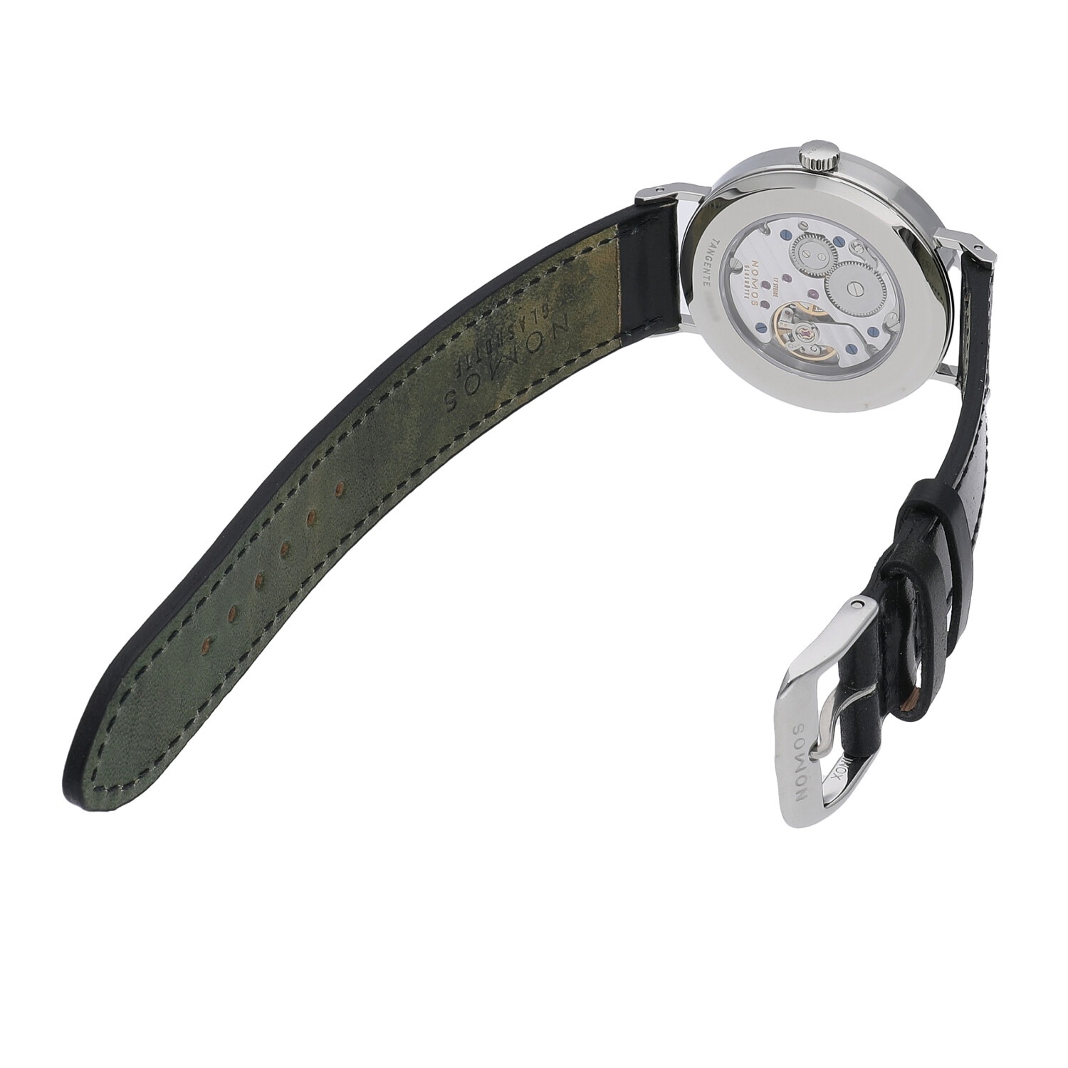 N3043 | [新品]ノモス タンジェント 38 シルバー TN1A1W238 / 164