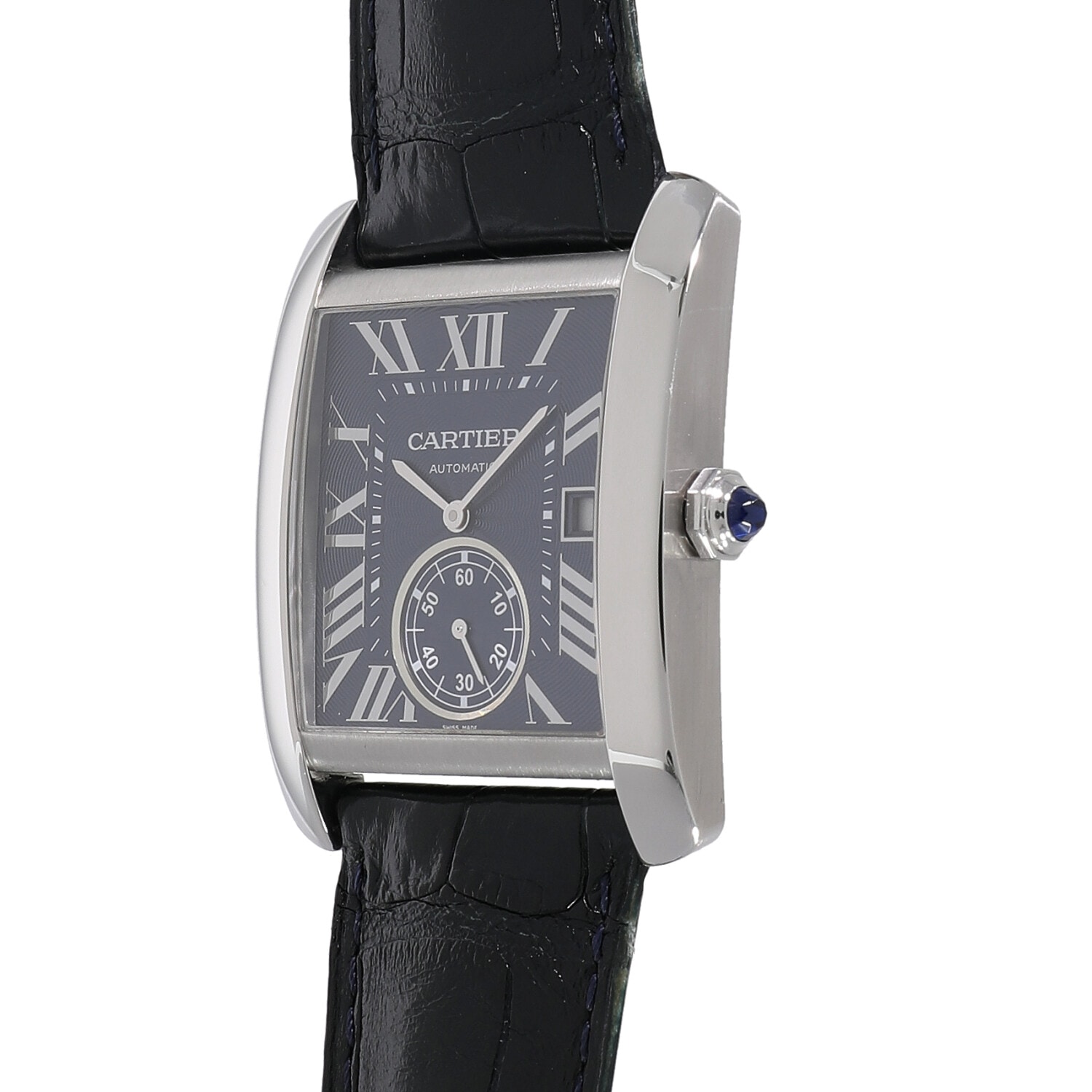 C8243 | [中古]カルティエ タンク MC WSTA0010 ブルー メンズ | 新品