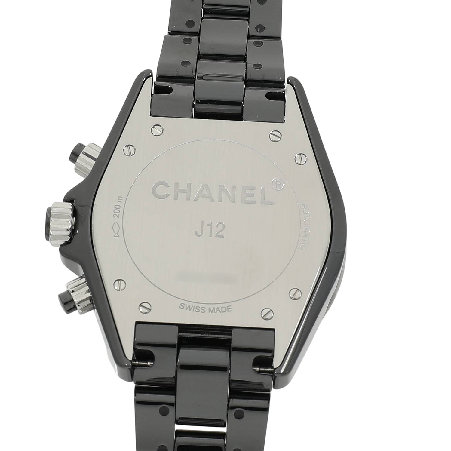 C11698 | [中古]シャネル J12 クロノグラフ 41ミリ H0940 ブラック