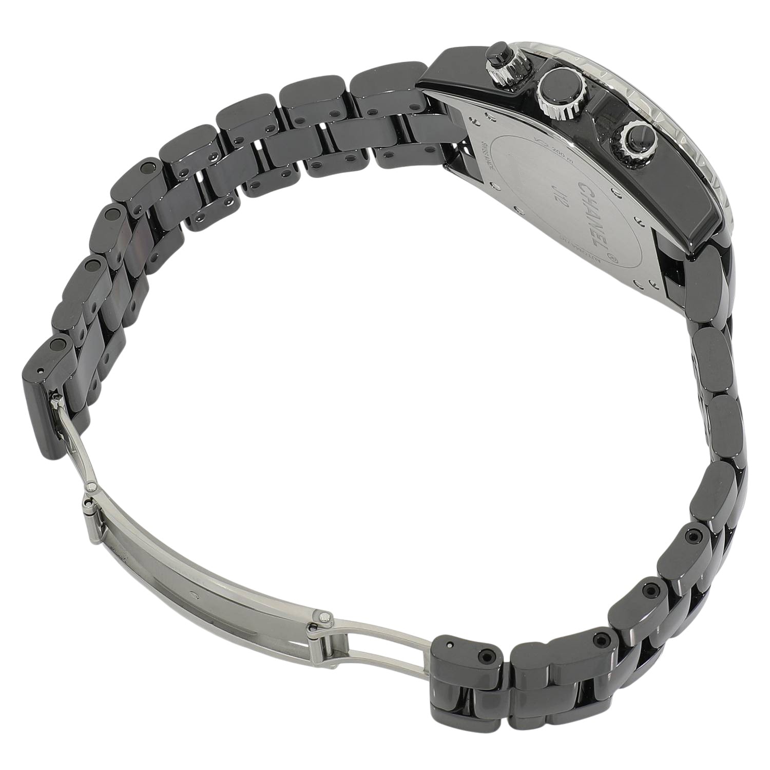 C11698 | [中古]シャネル J12 クロノグラフ 41ミリ H0940 ブラック