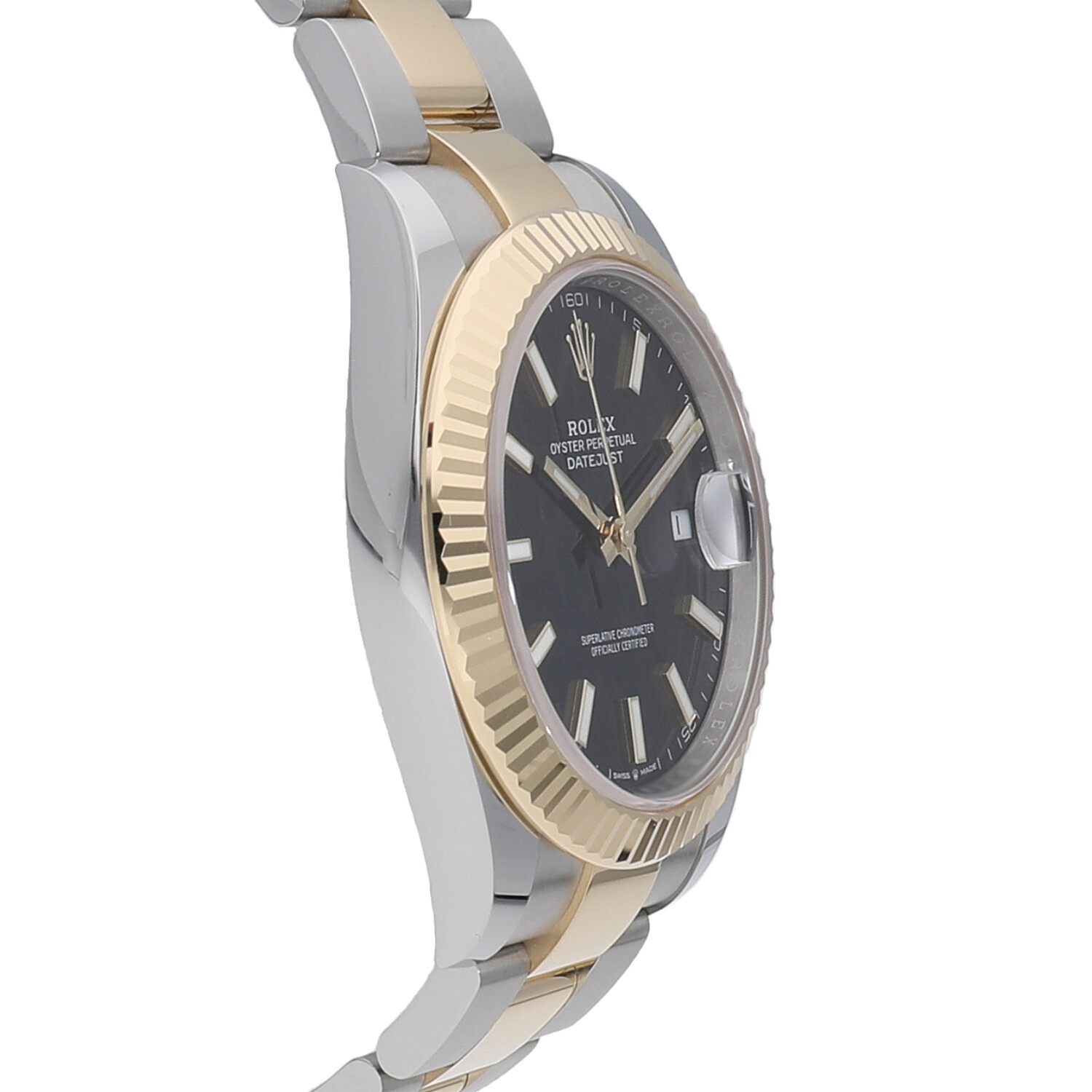 R5145 | [未使用]ロレックス デイトジャスト 41 ブラック 126333