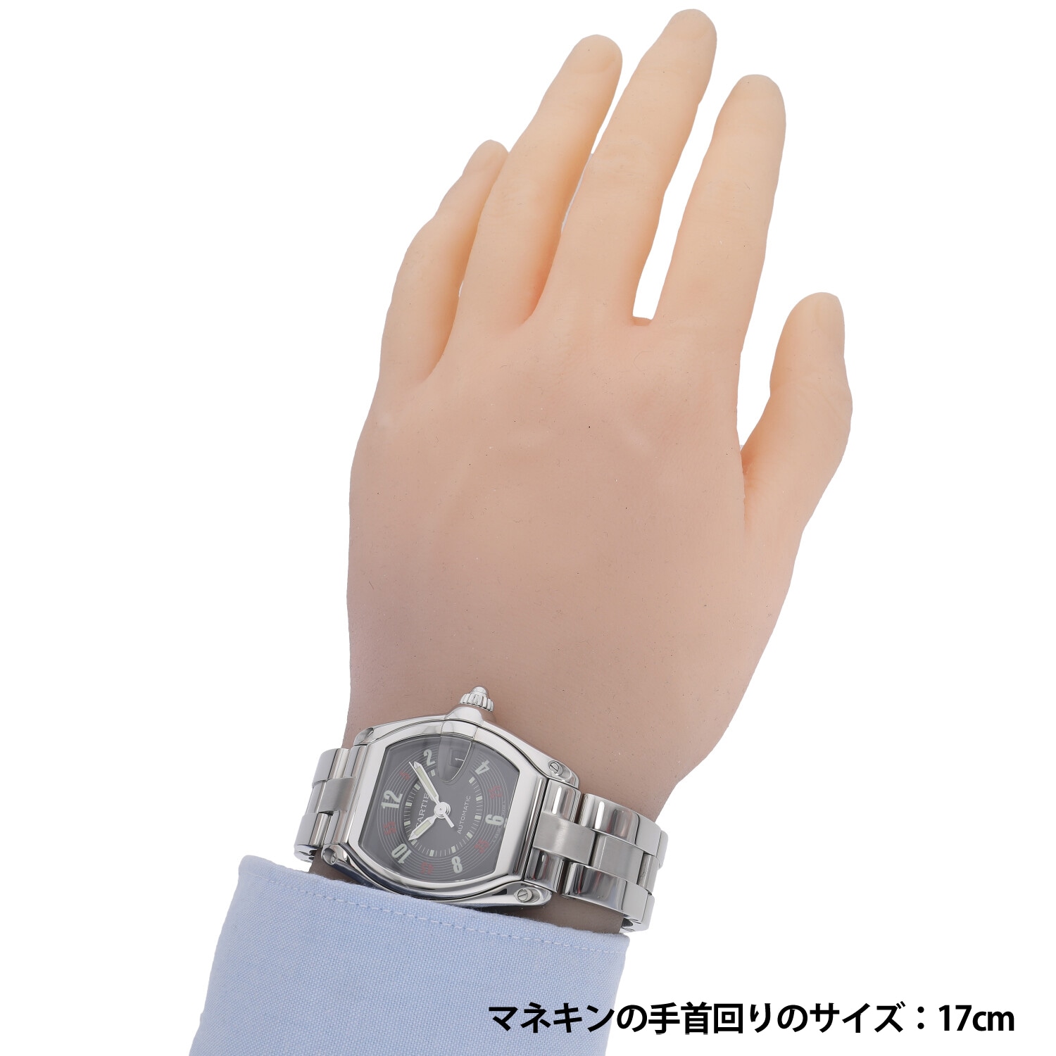 C5545 | [中古]カルティエ ロードスター LM ブラック W62002V3 メンズ