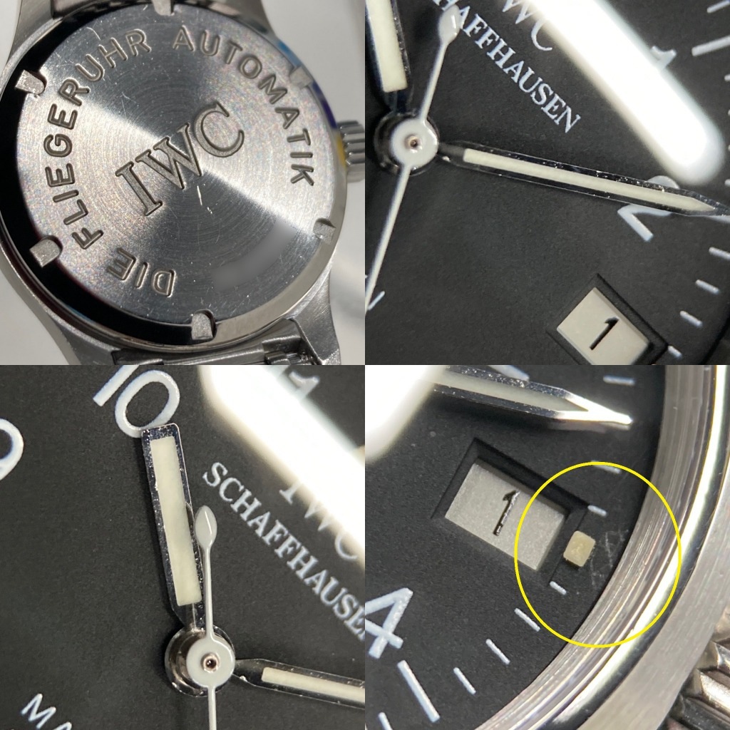 定番人気，お買い得 IWC マーク 12 パイロット 替えベルト付き