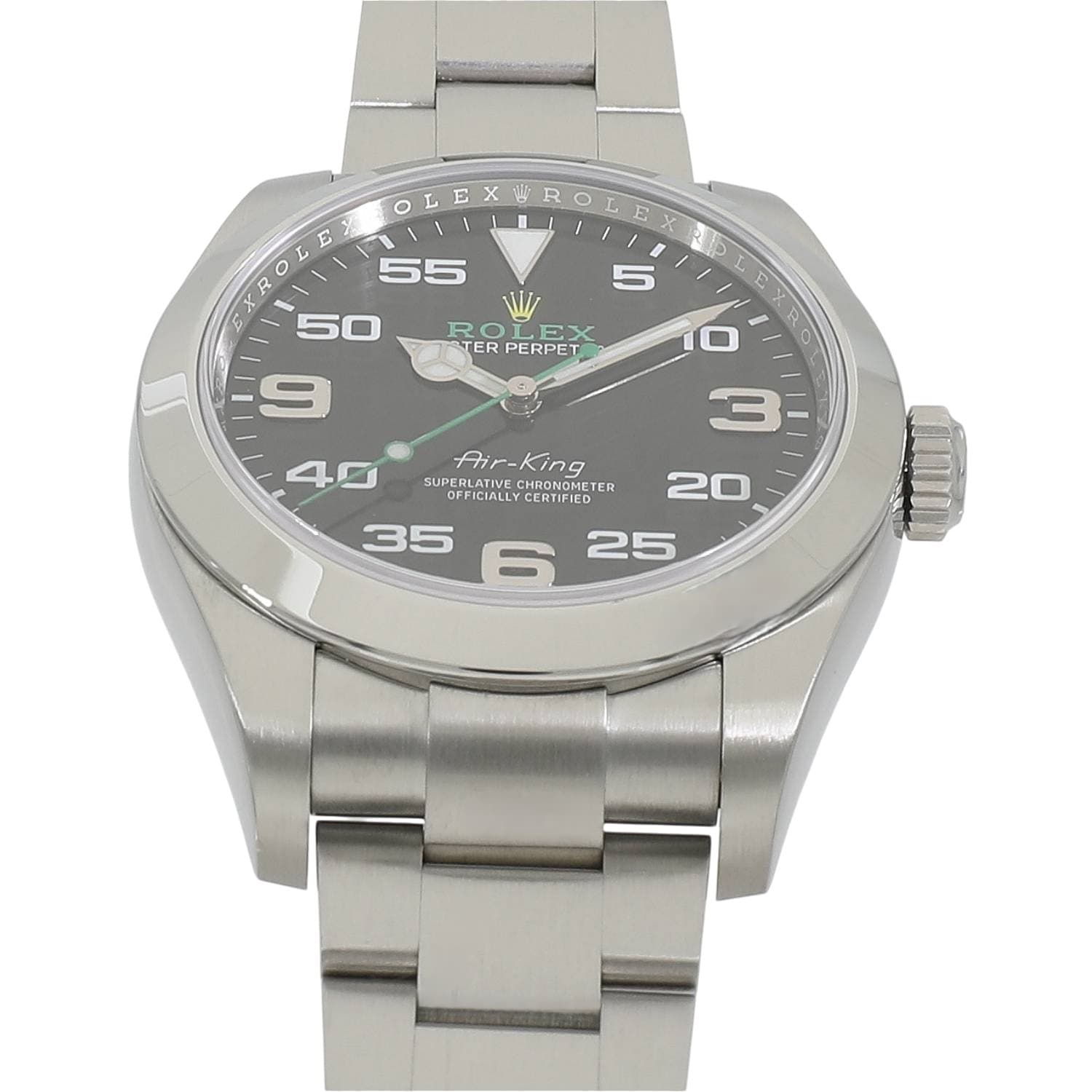 R11643 | [中古]ロレックス エアキング 116900 ランダム ブラック 