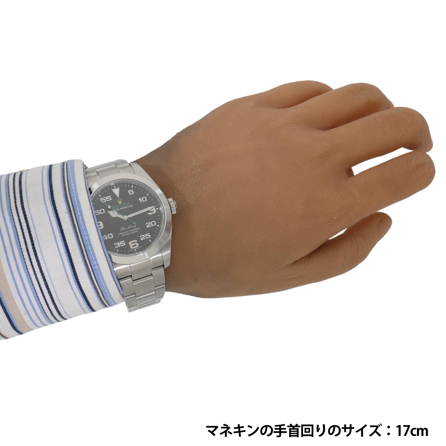 R11643 | [中古]ロレックス エアキング 116900 ランダム ブラック 