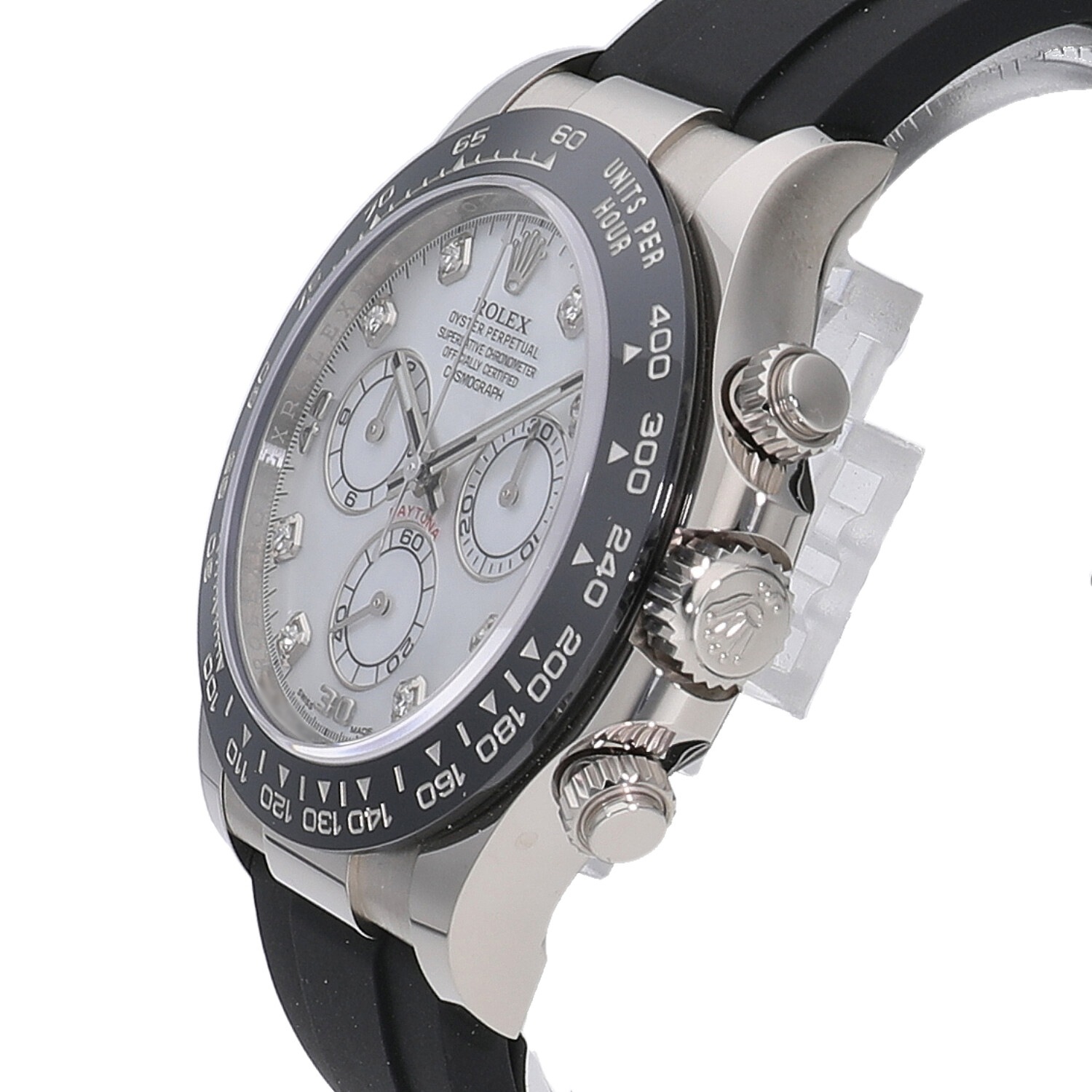 Rolex ロレックス　掛け時計　デイトナ　ホワイト　シルバー rx113402.jpg
