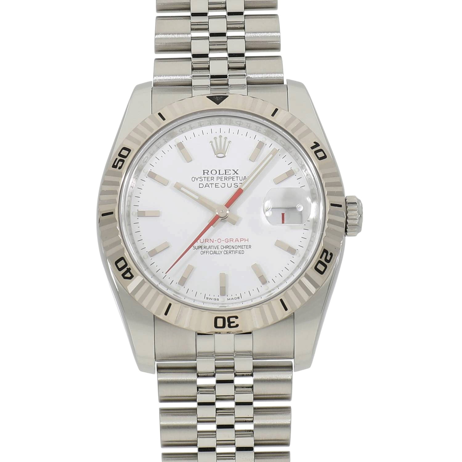 R60257 | [中古]ロレックス デイトジャスト ターノグラフ 116264 D番