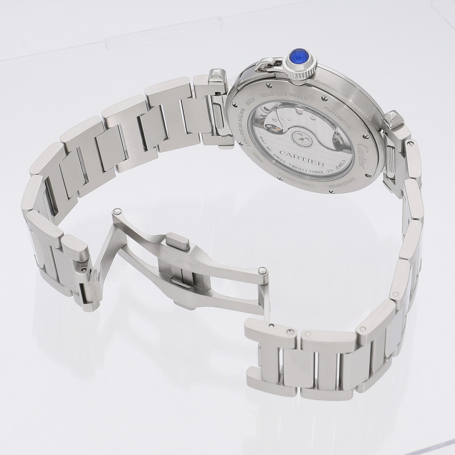 C6647 | [中古]カルティエ パシャ ドゥ カルティエ ダークグレー 