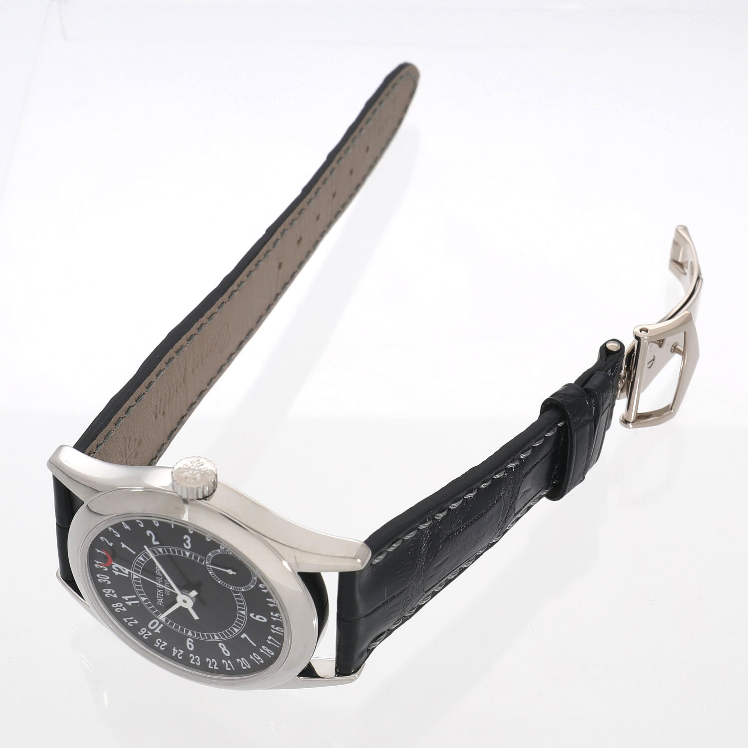 P7847 | [中古]パテックフィリップ カラトラバ 6000G-001 ブラック
