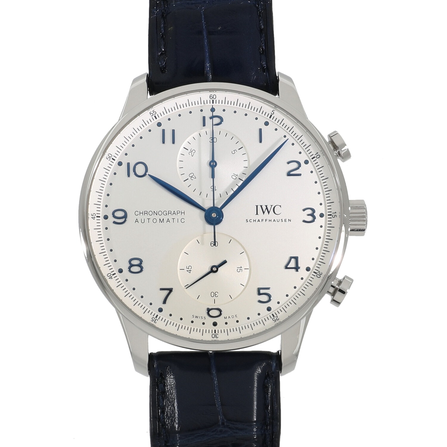 [中古]IWC ポルトギーゼ クロノグラフ IW371605  シルバー メンズ