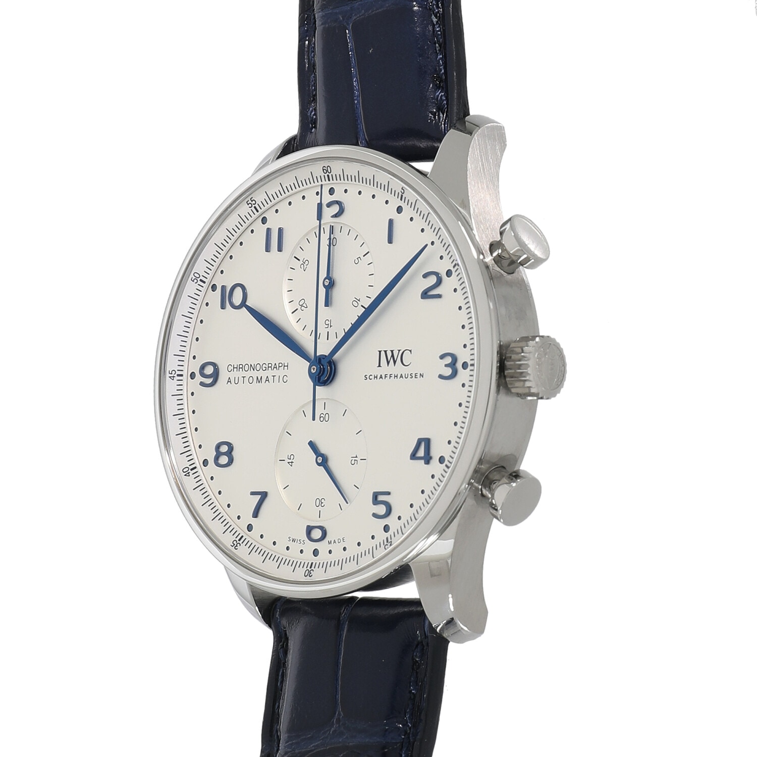 [中古]IWC ポルトギーゼ クロノグラフ IW371605  シルバー メンズ