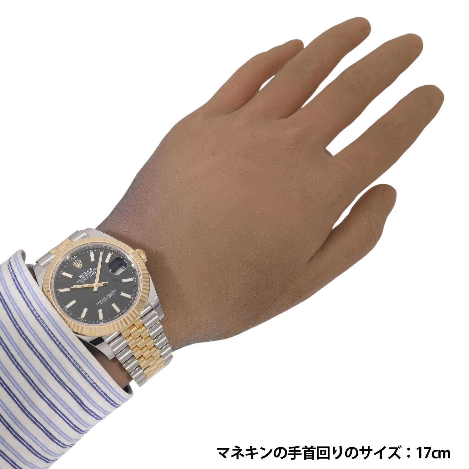 R2648 | [新品]ロレックス デイトジャスト 41 126333 ブラック メンズ