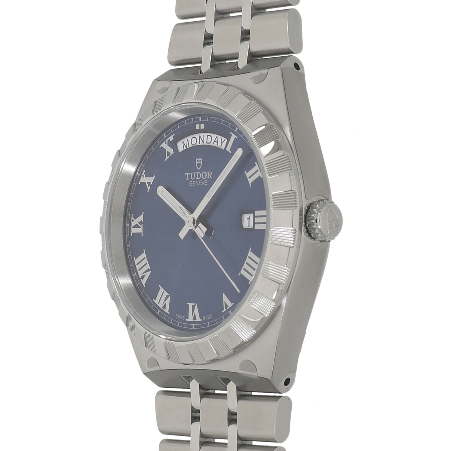 T3348 | [新品]チューダー ロイヤル M28600-0005 ブルー メンズ | 中野